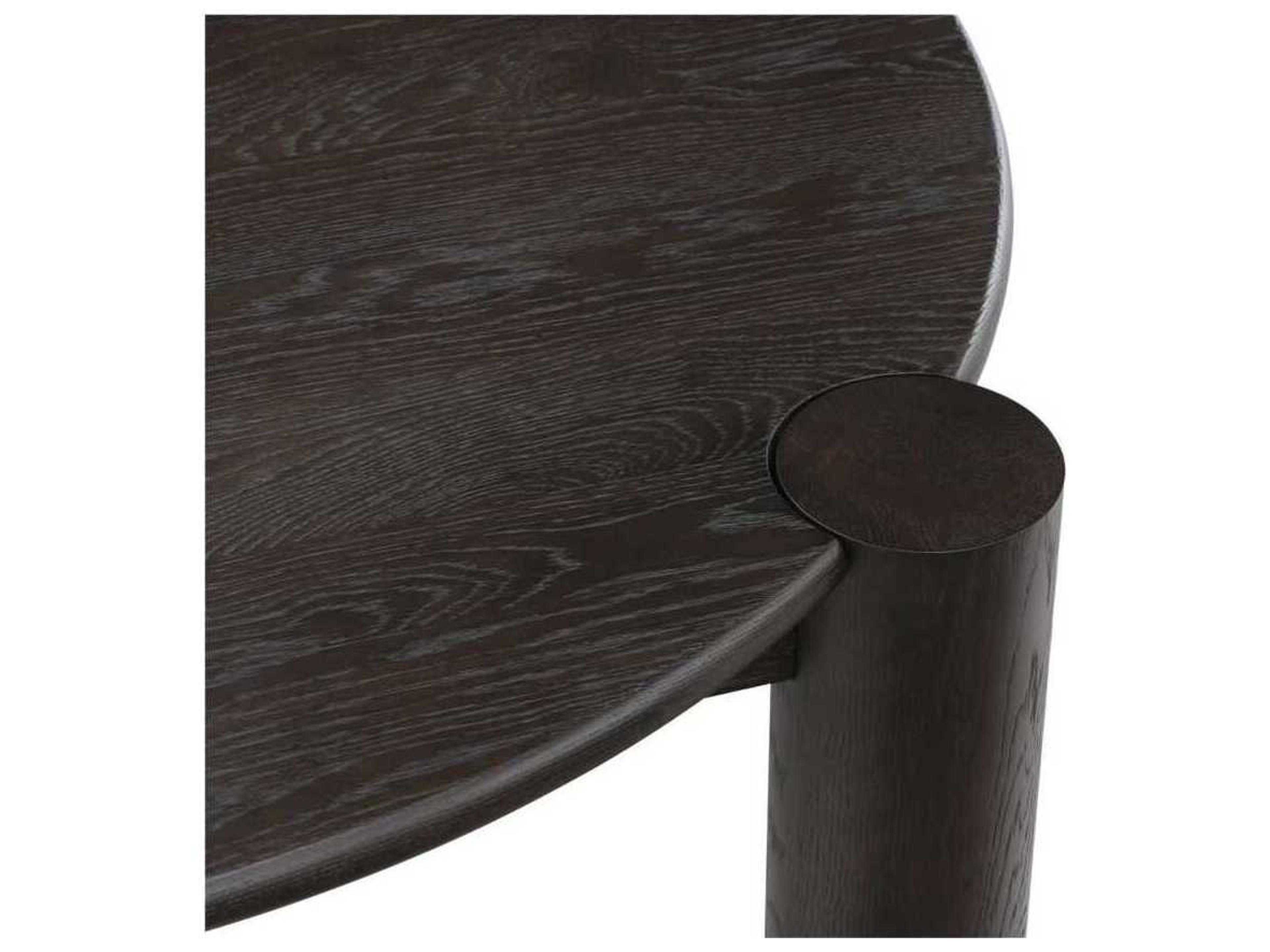 Moe's Home Jack Round Wood Brown Coffee Table