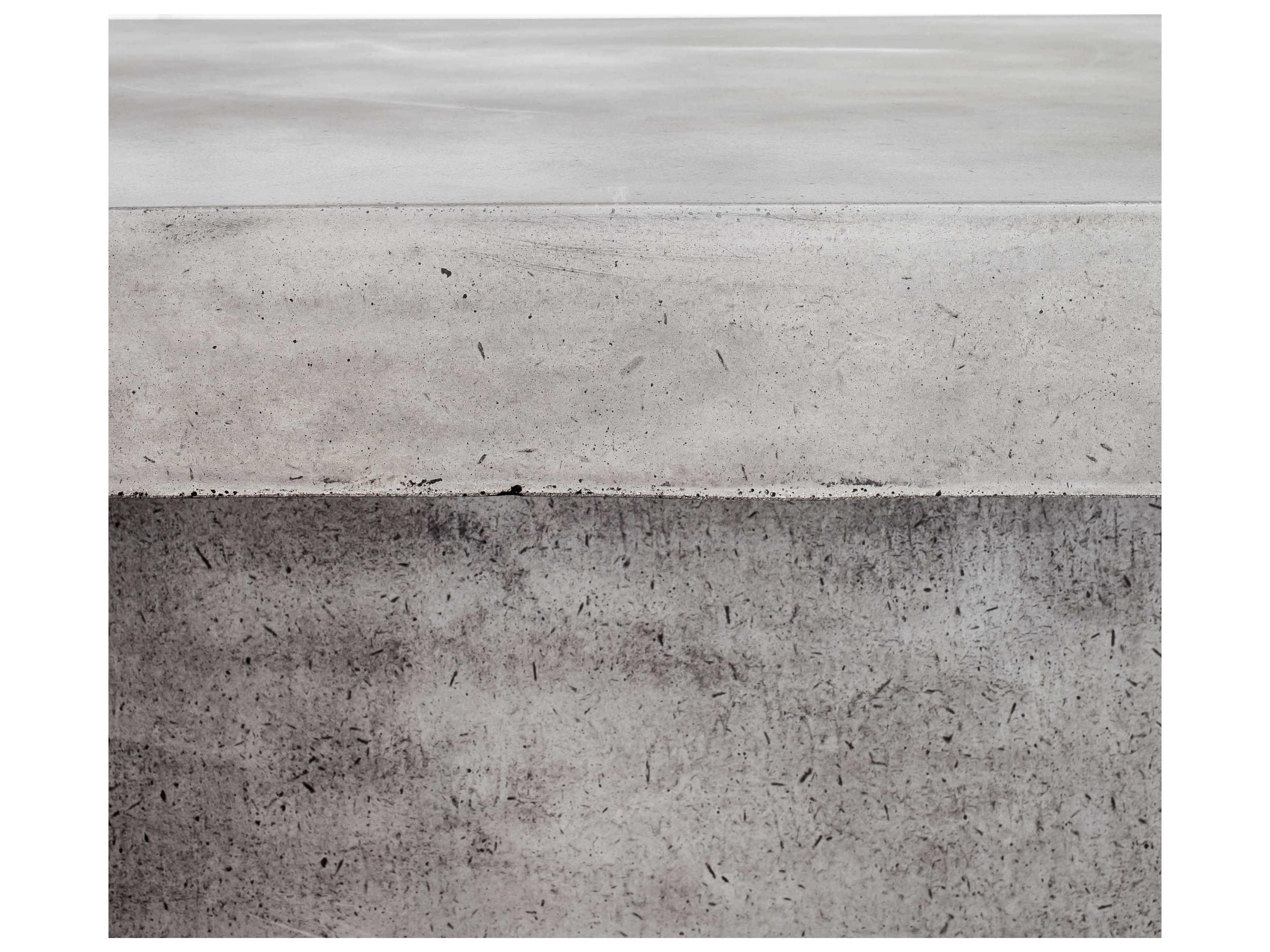 Moe's Home Maxima Rectangular Stone Dark Grey Coffee Table