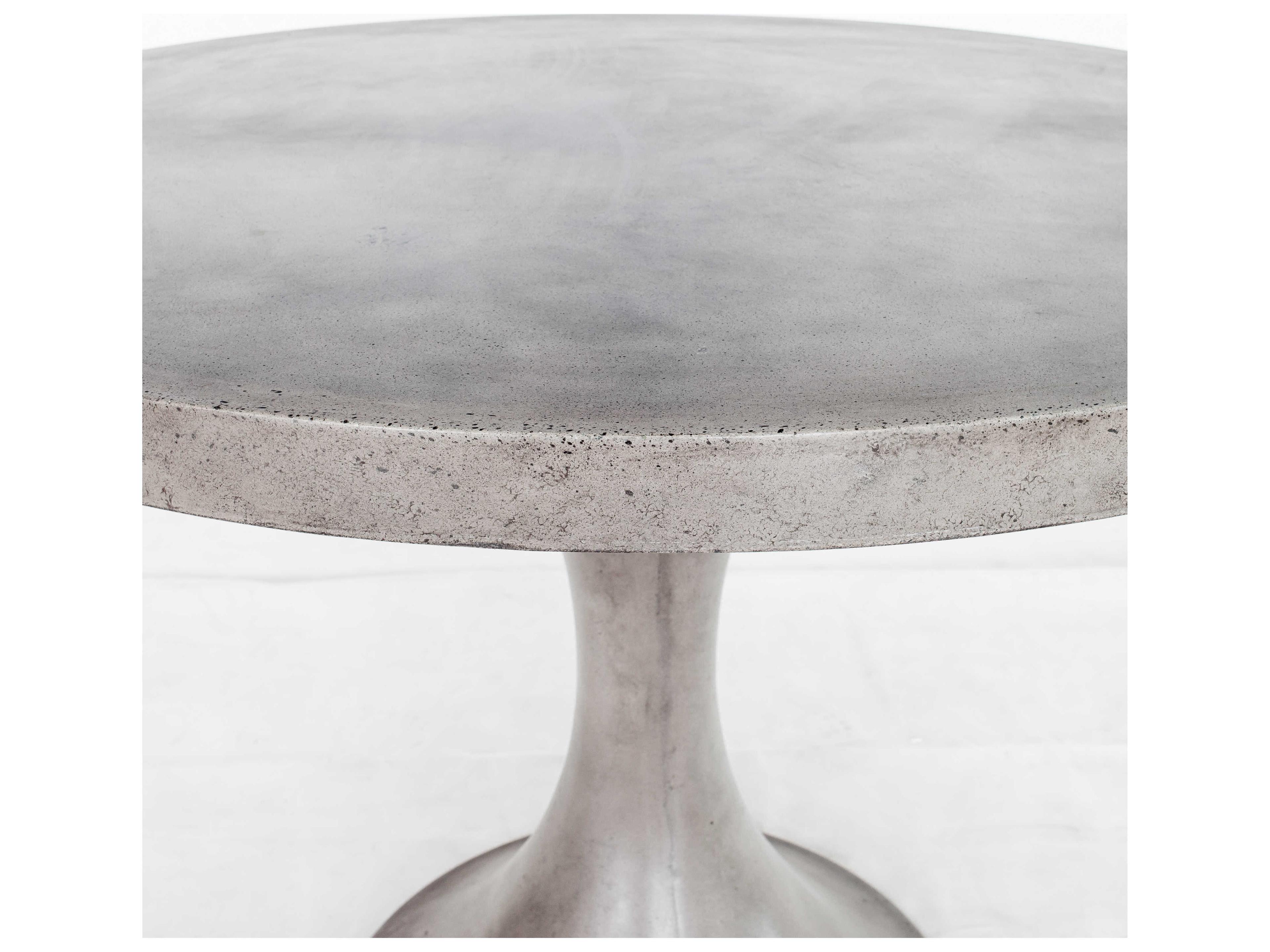 Moe's Home Isadora Round Dark Grey Dining Table