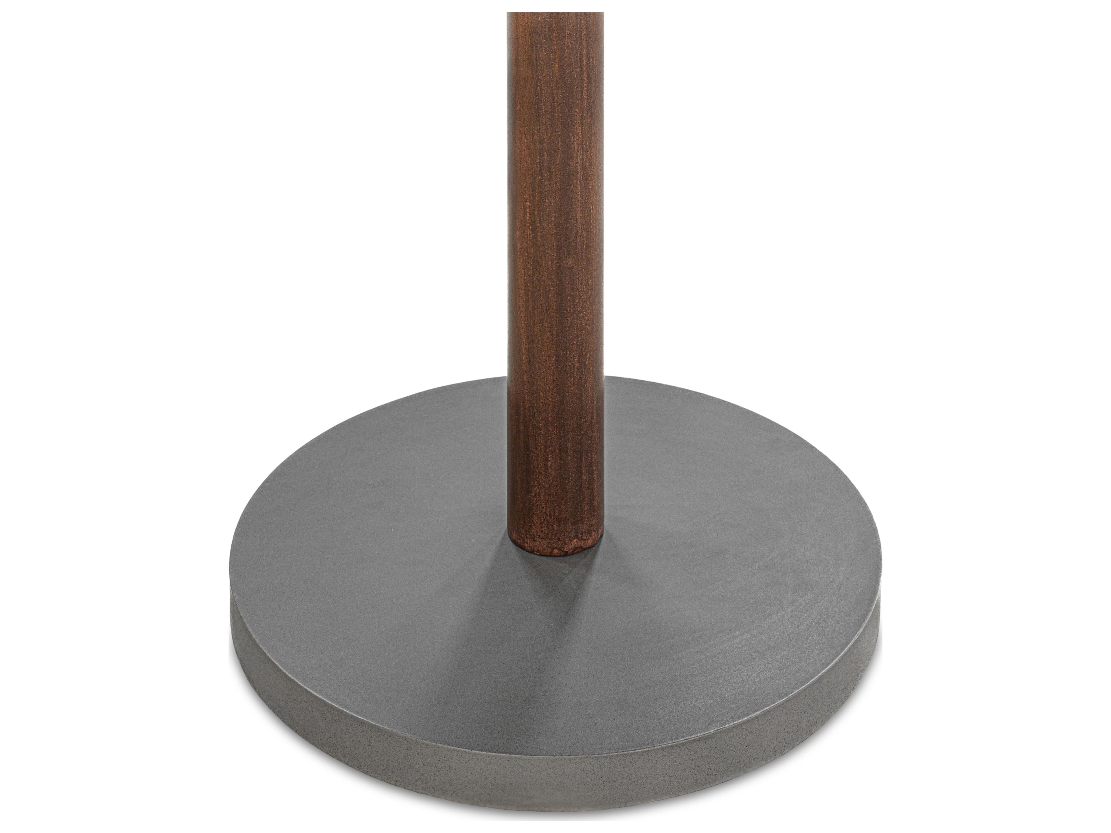 Moe's Home Hagan Round Dark Grey Dining Table