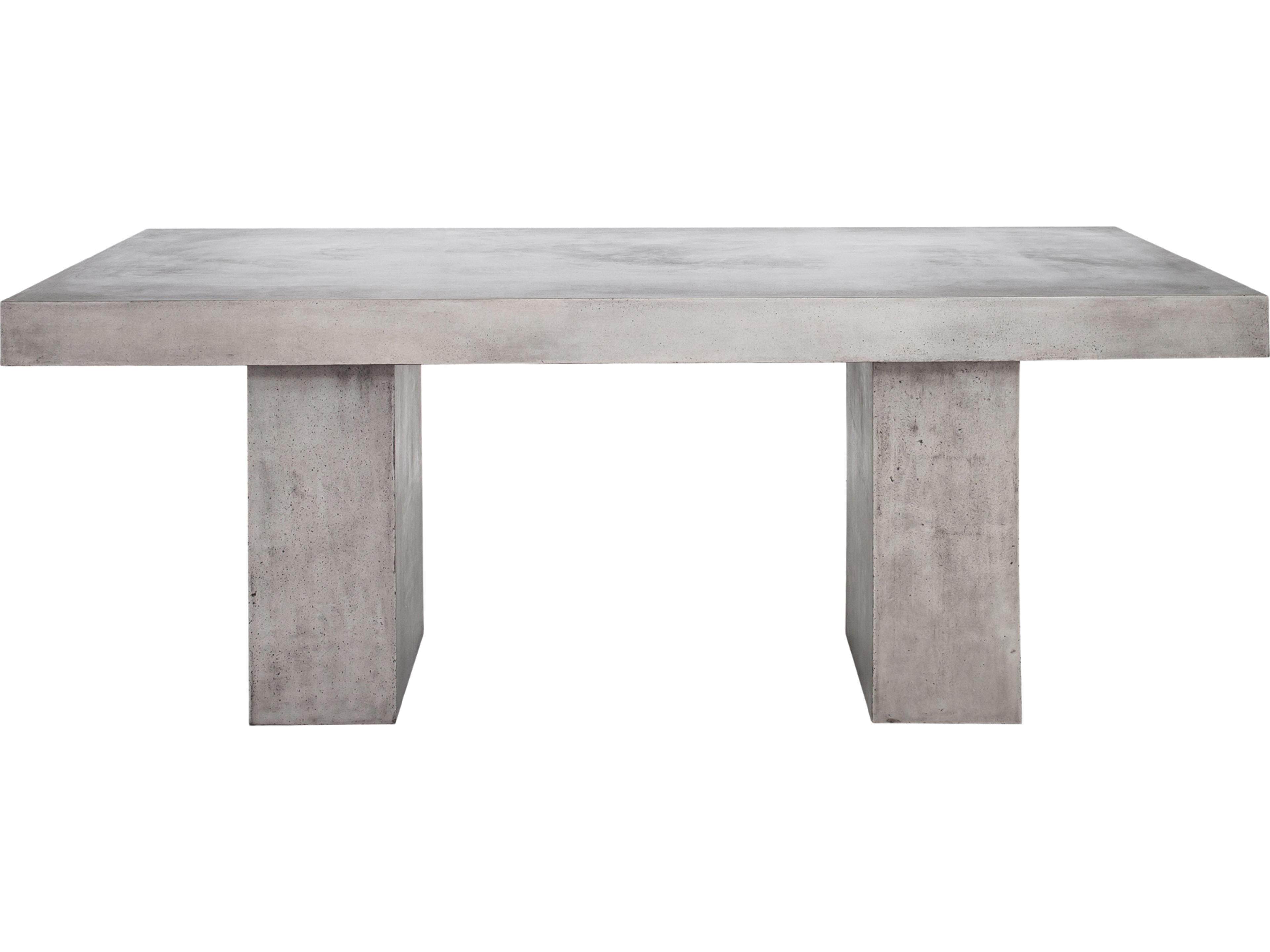 Moe's Home Rectangular Dark Grey Dining Table