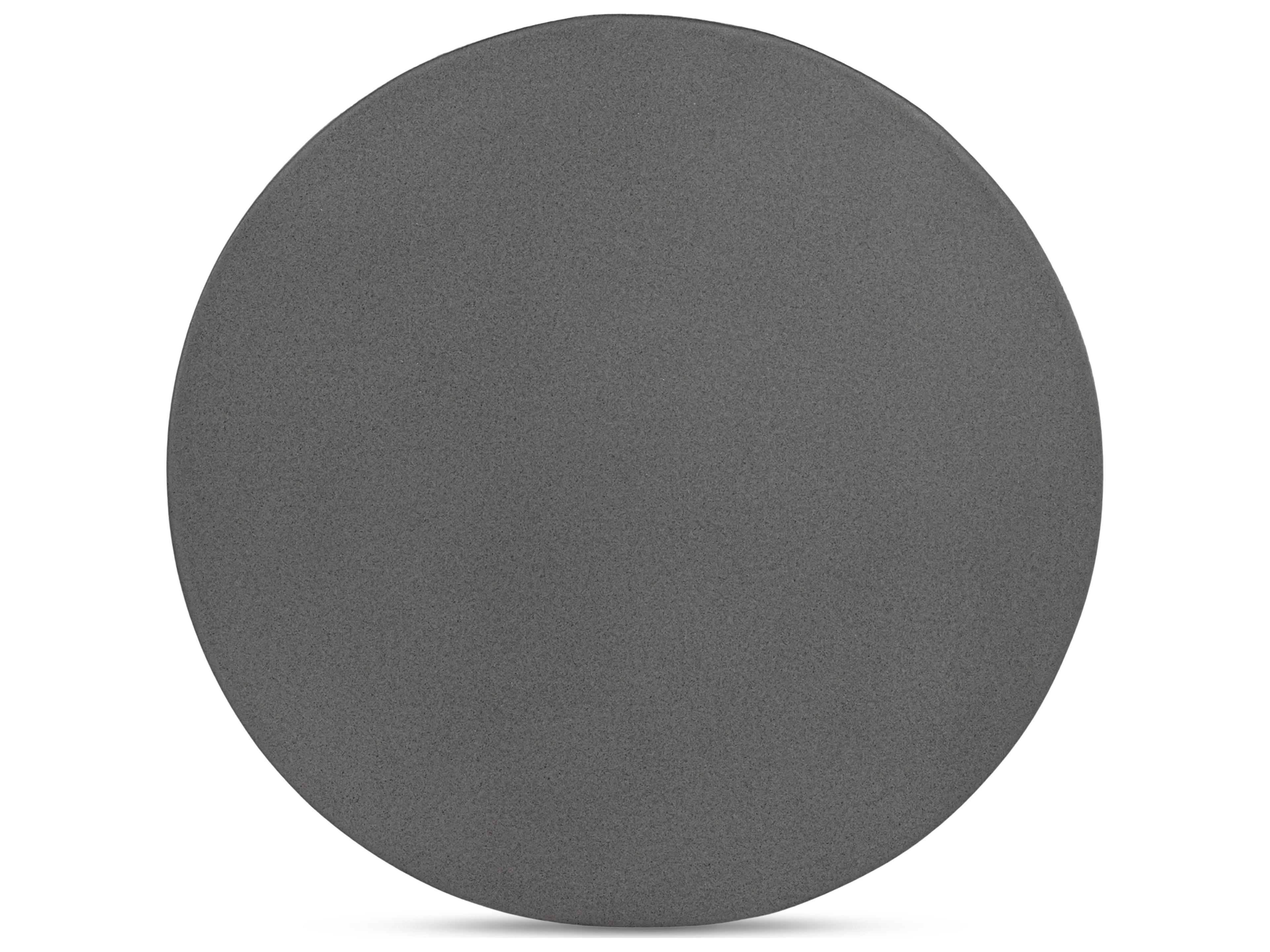 Moe's Home Hourglass Dark Grey Accent Stool