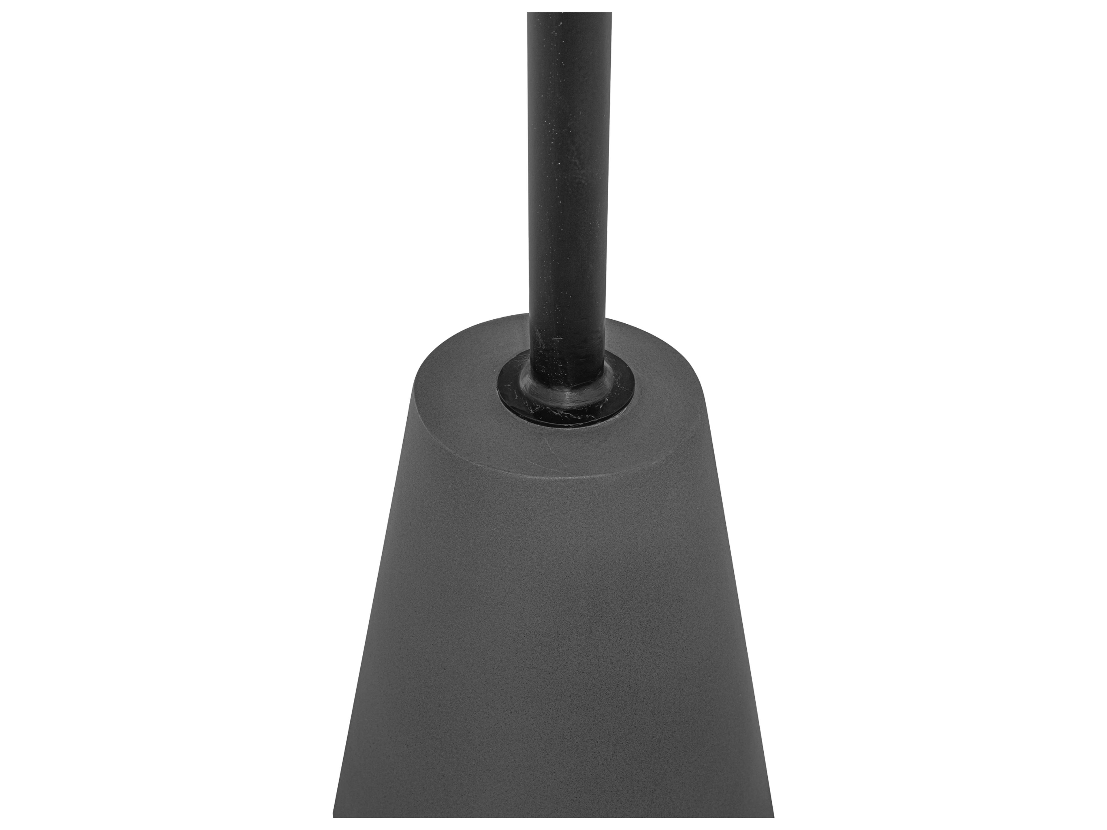 Moe's Home Foundation Round Concrete Grey End Table