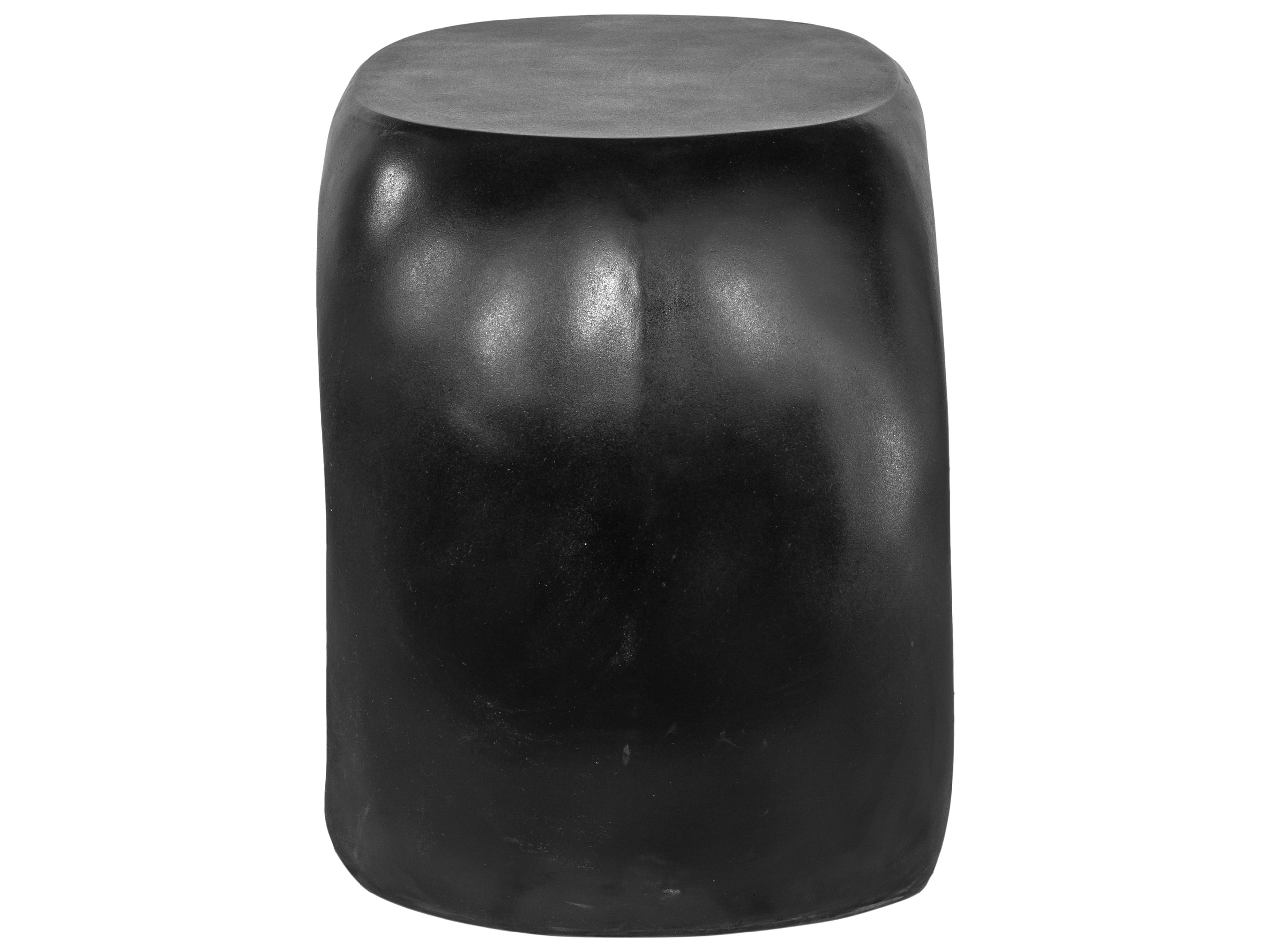 Moe's Home Albers Black Accent Stool