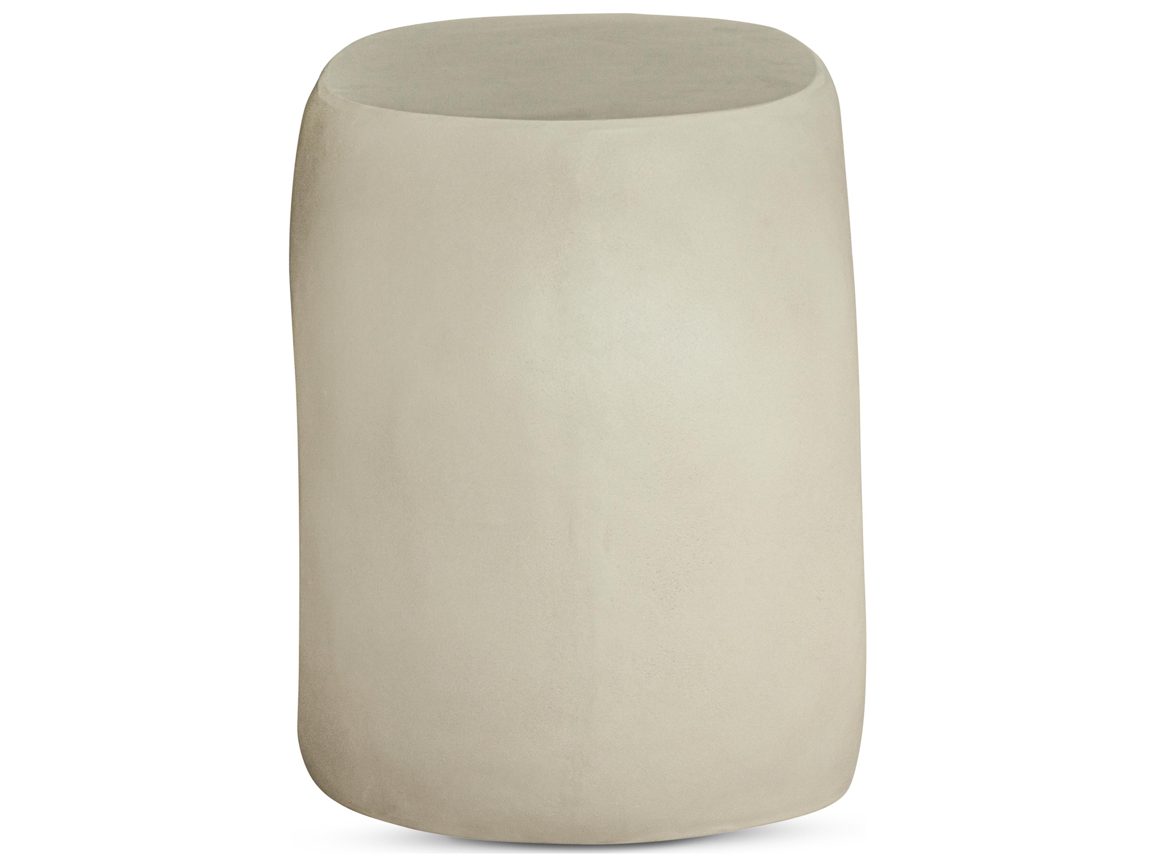 Moe's Home Albers Cream Accent Stool