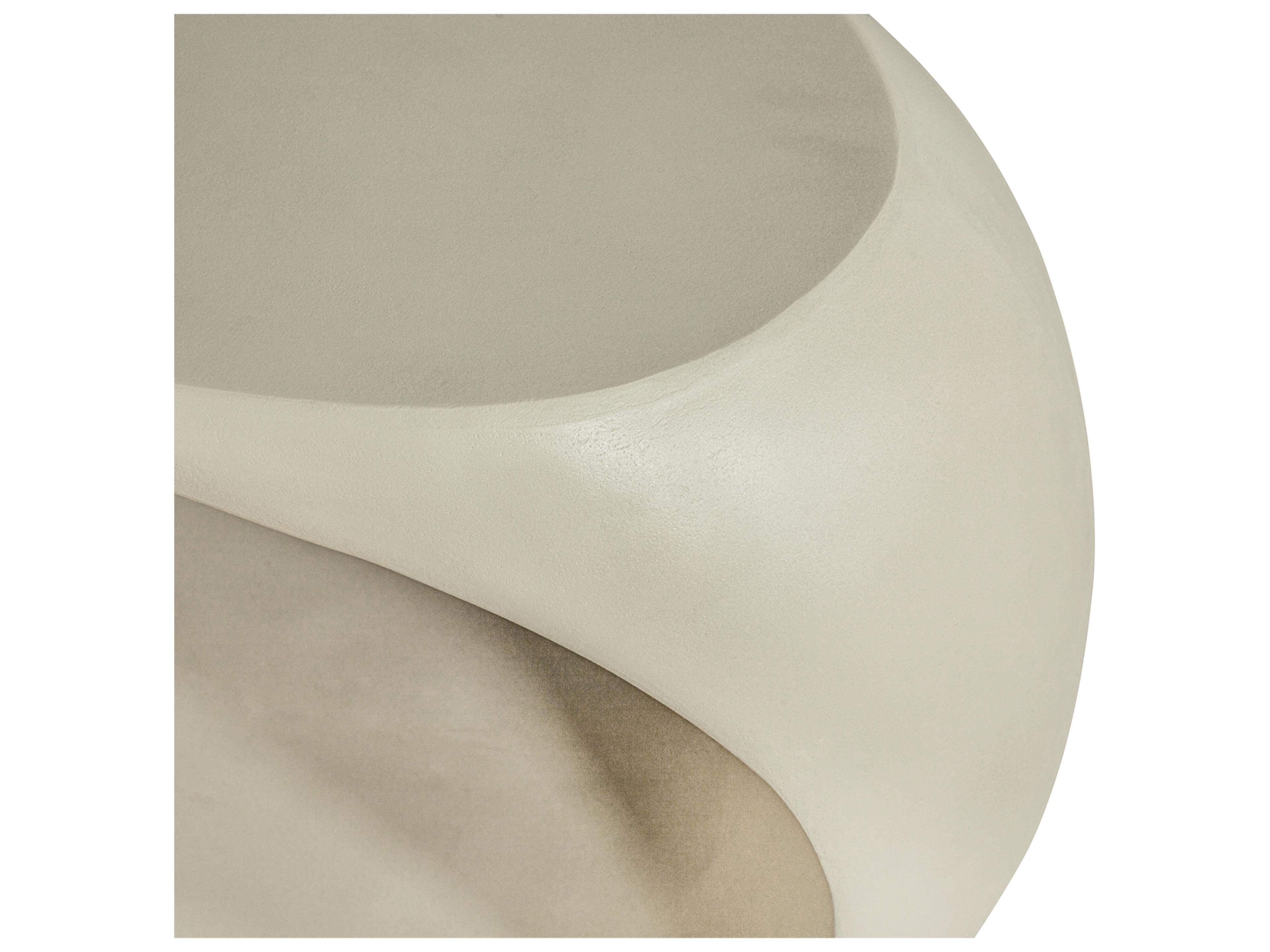 Moe's Home Albers Cream Accent Stool