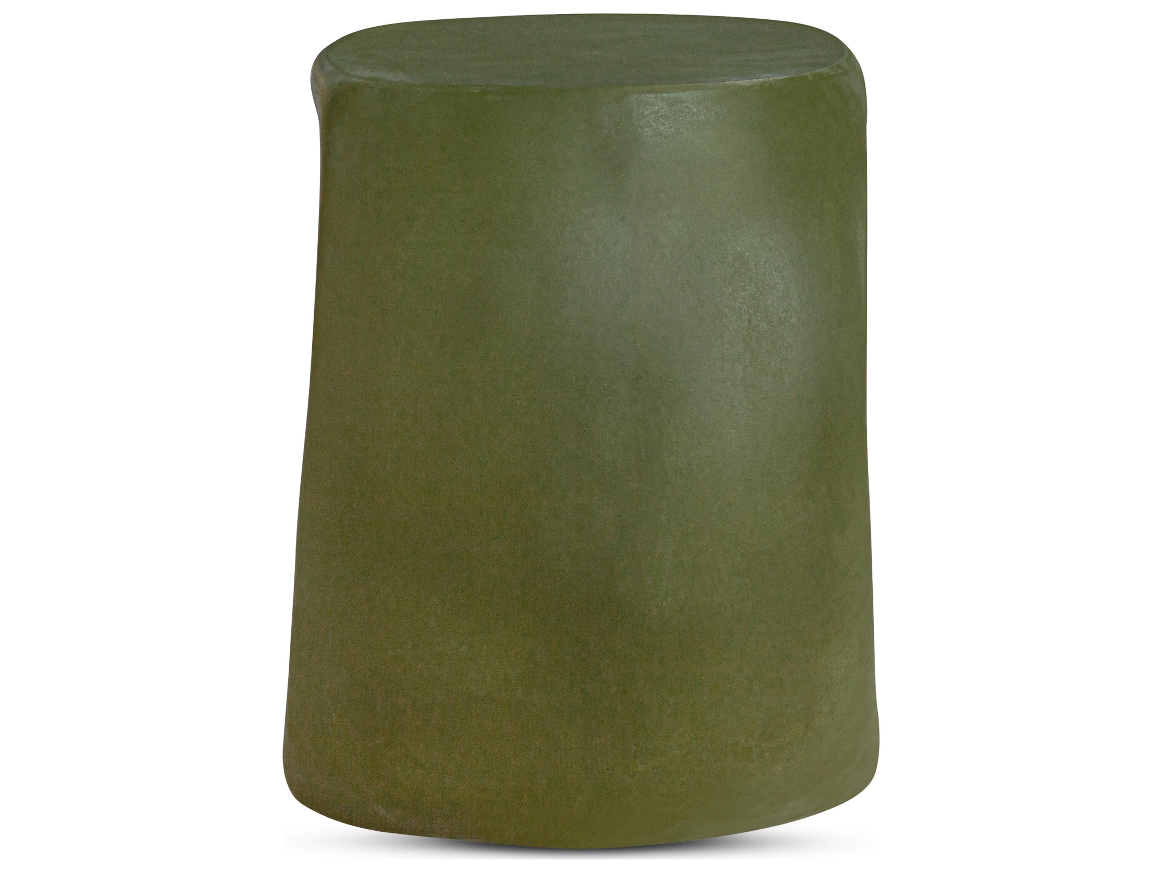 Moe's Home Albers Green Accent Stool
