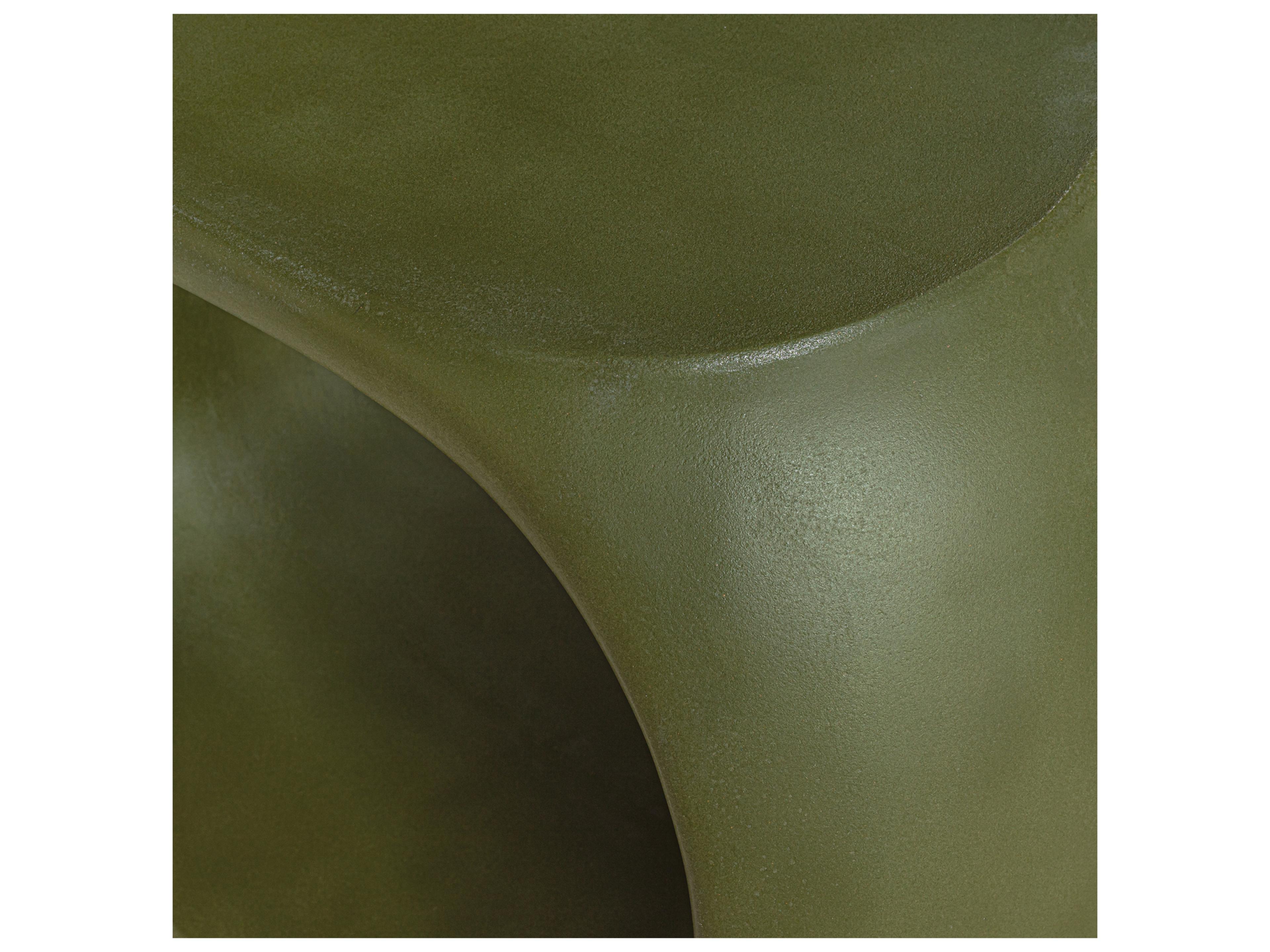 Moe's Home Albers Green Accent Stool