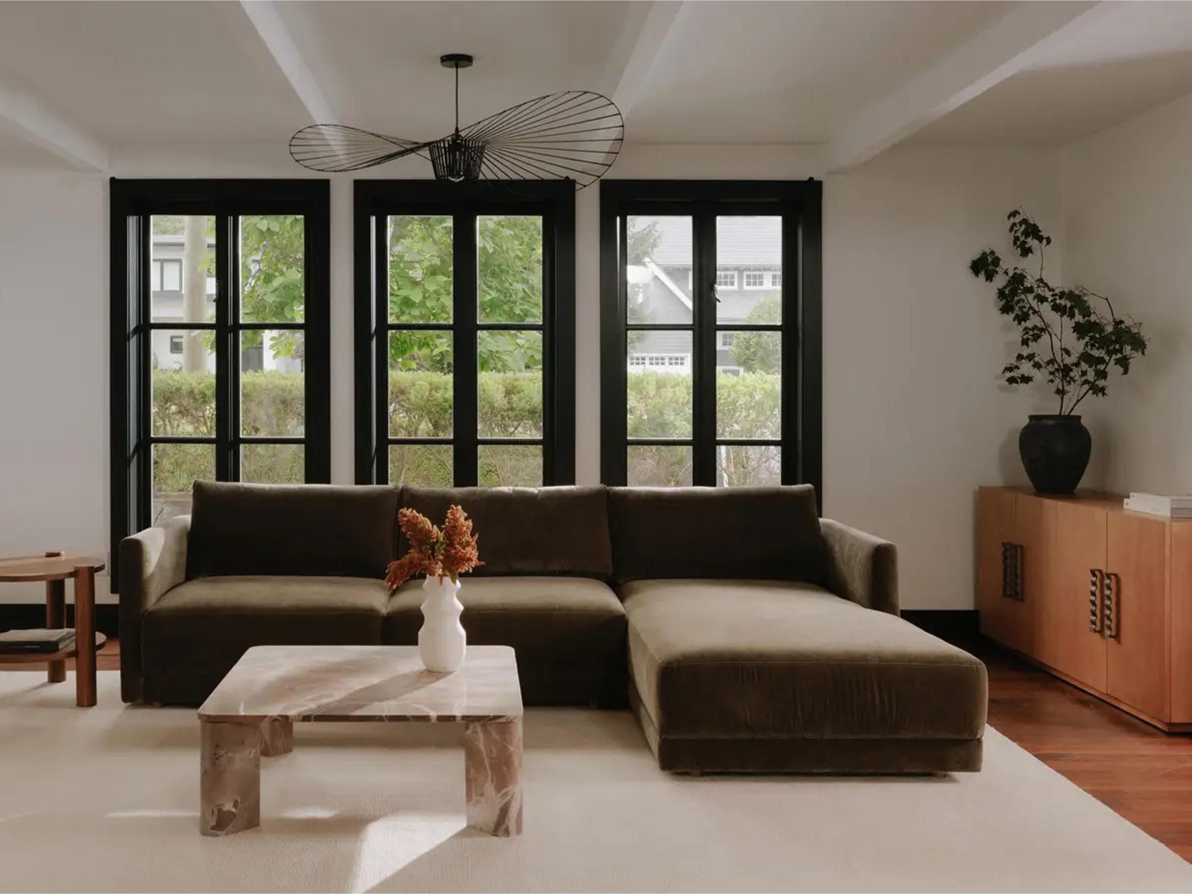 Bryn Green Upholstered Sectional Sofa