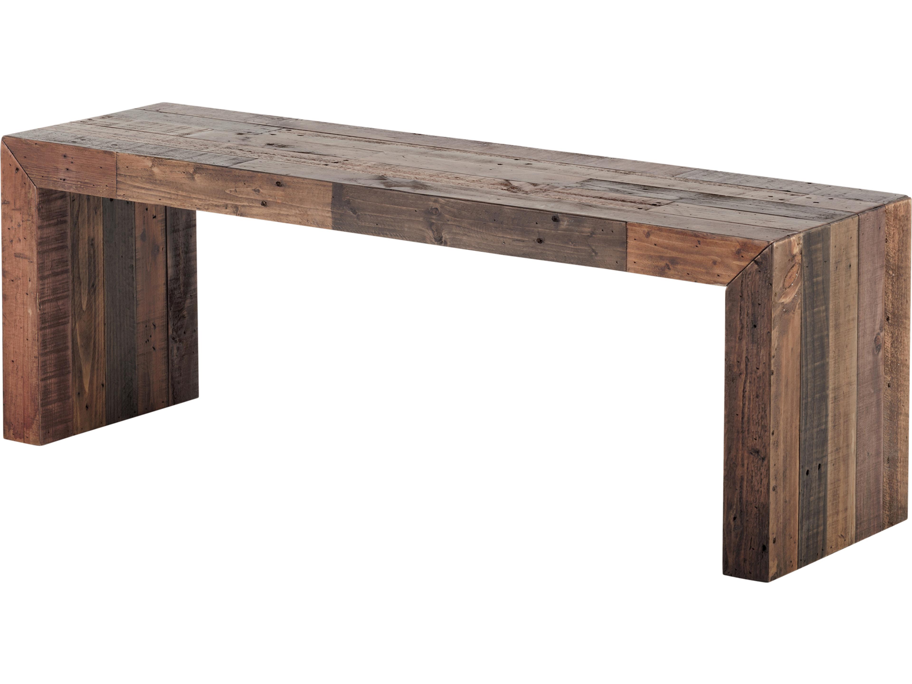 Moe's Home Vintage Antique Brown Accent Bench