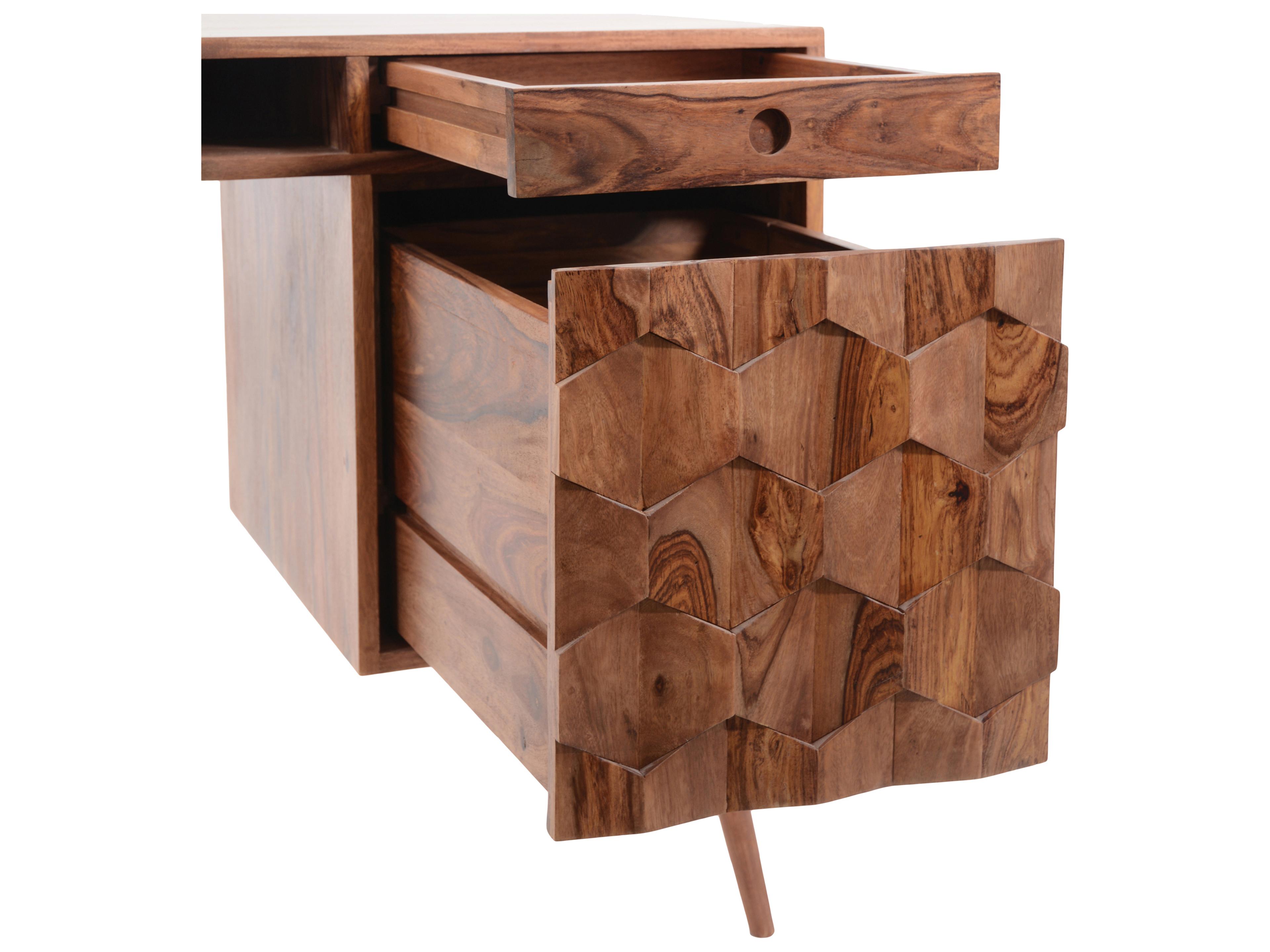 Moe's Home O2 Desk Natural