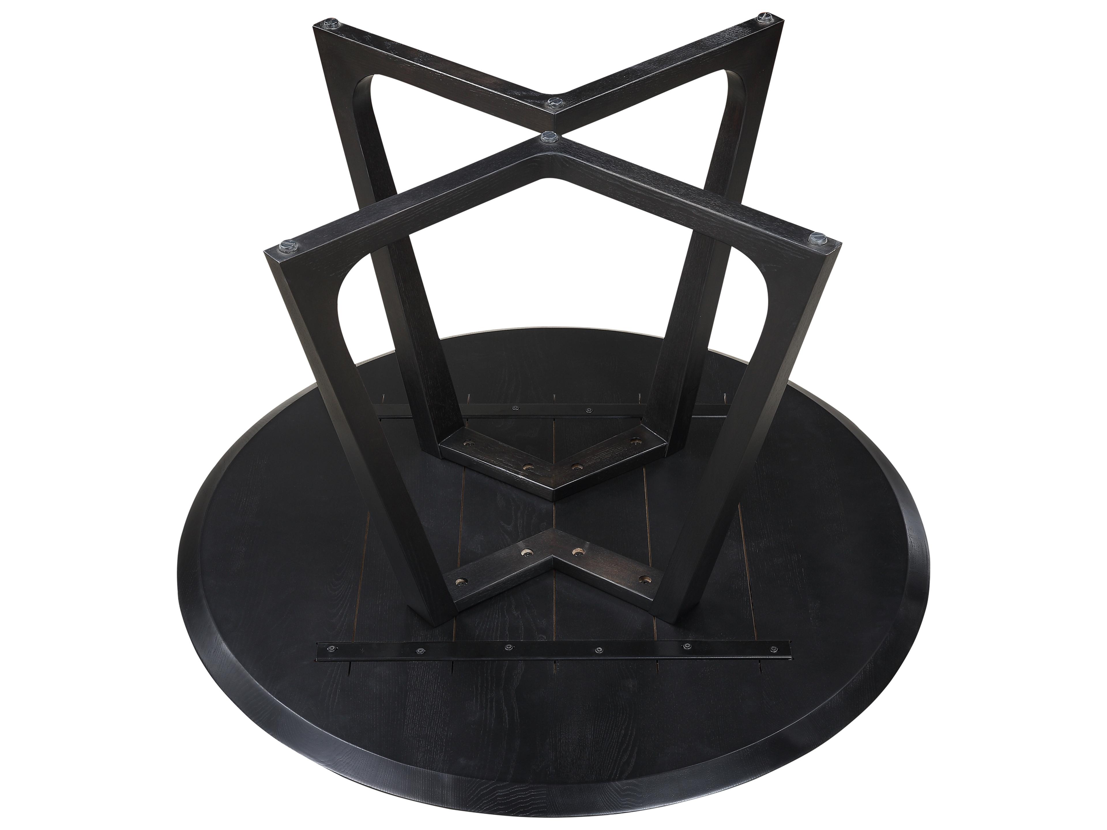 Moe's Home Godenza Round Dining Table Black