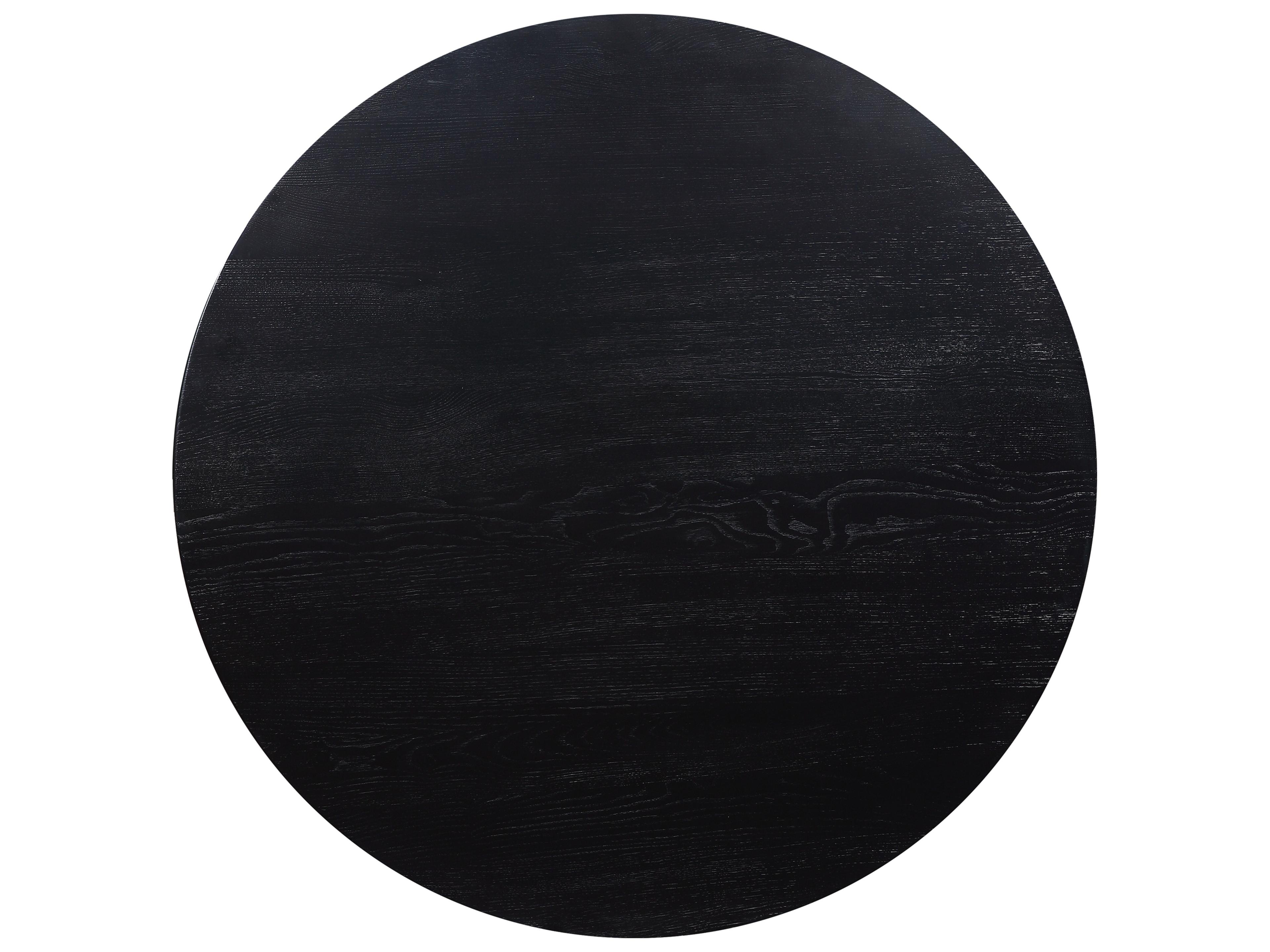 Moe's Home Godenza Round Dining Table Black