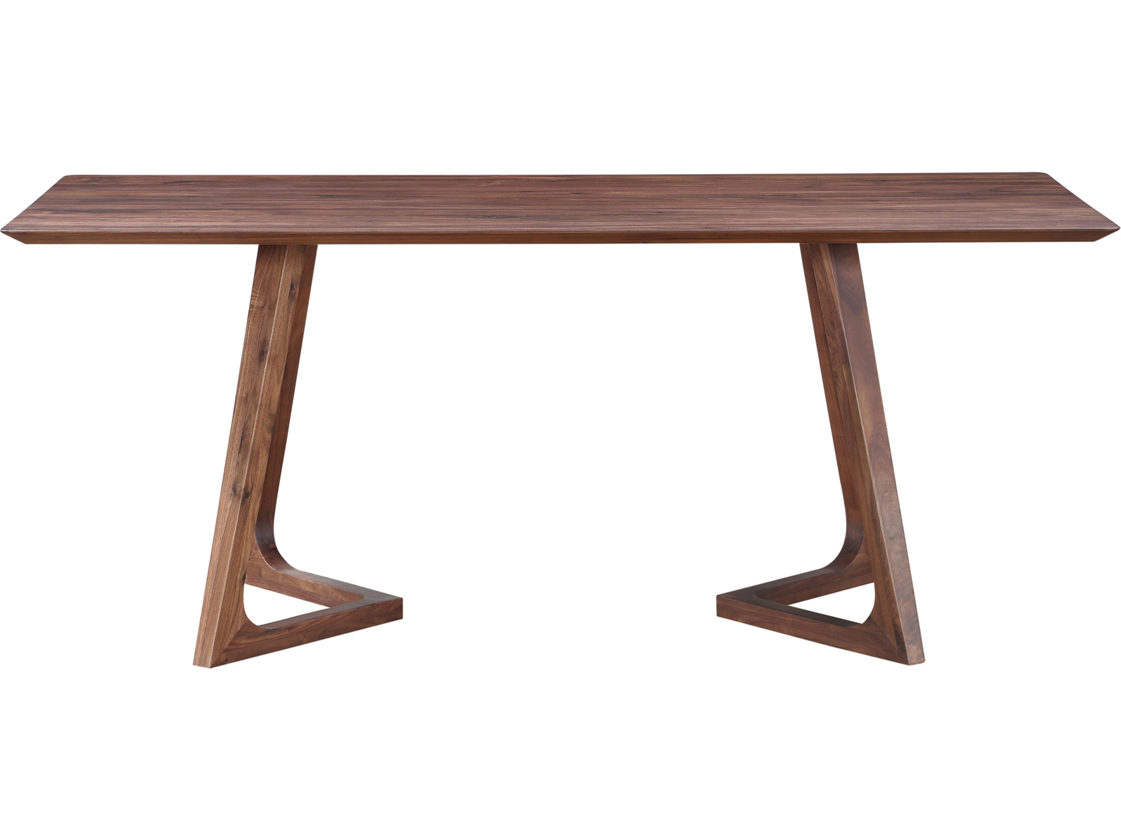 Moe's Home Godenza Rectangular Dining Table Brown