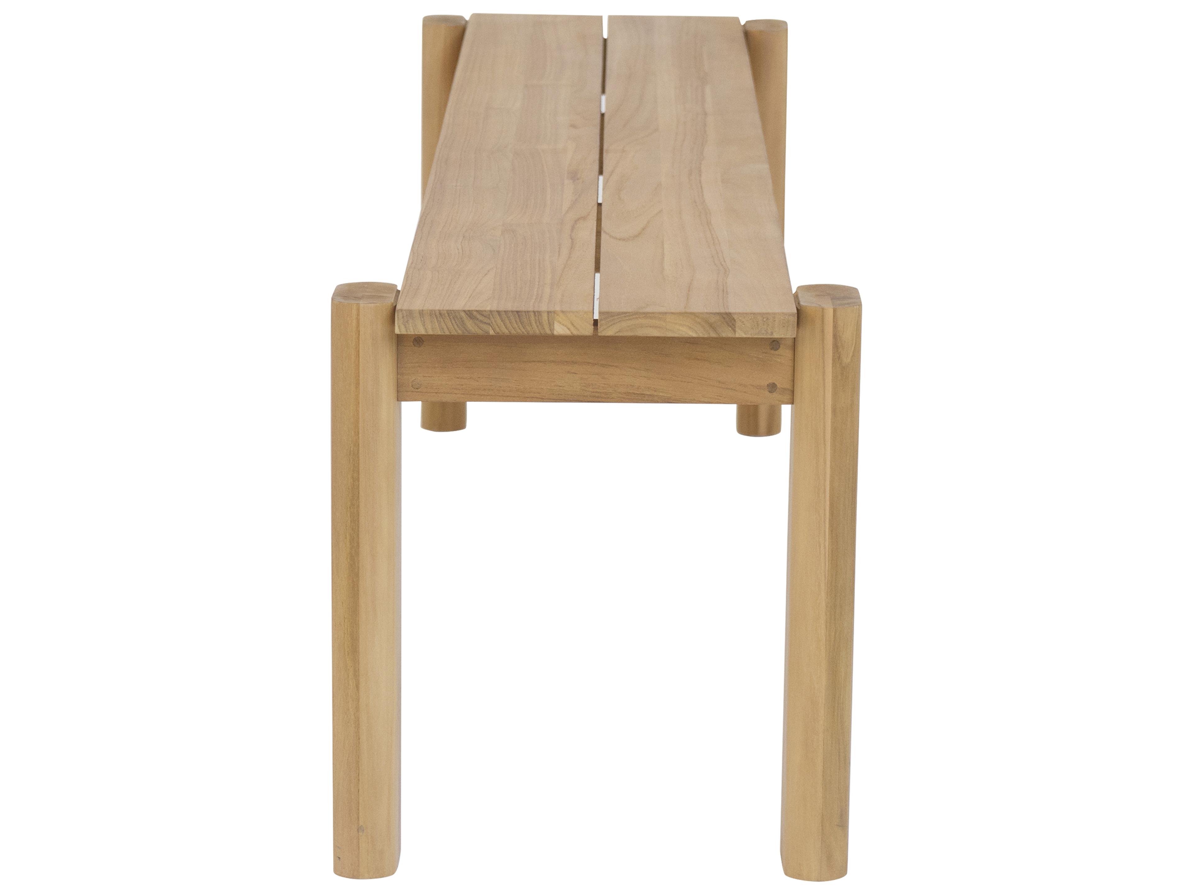 Moe's Home Temp Natural Brown Accent Bench