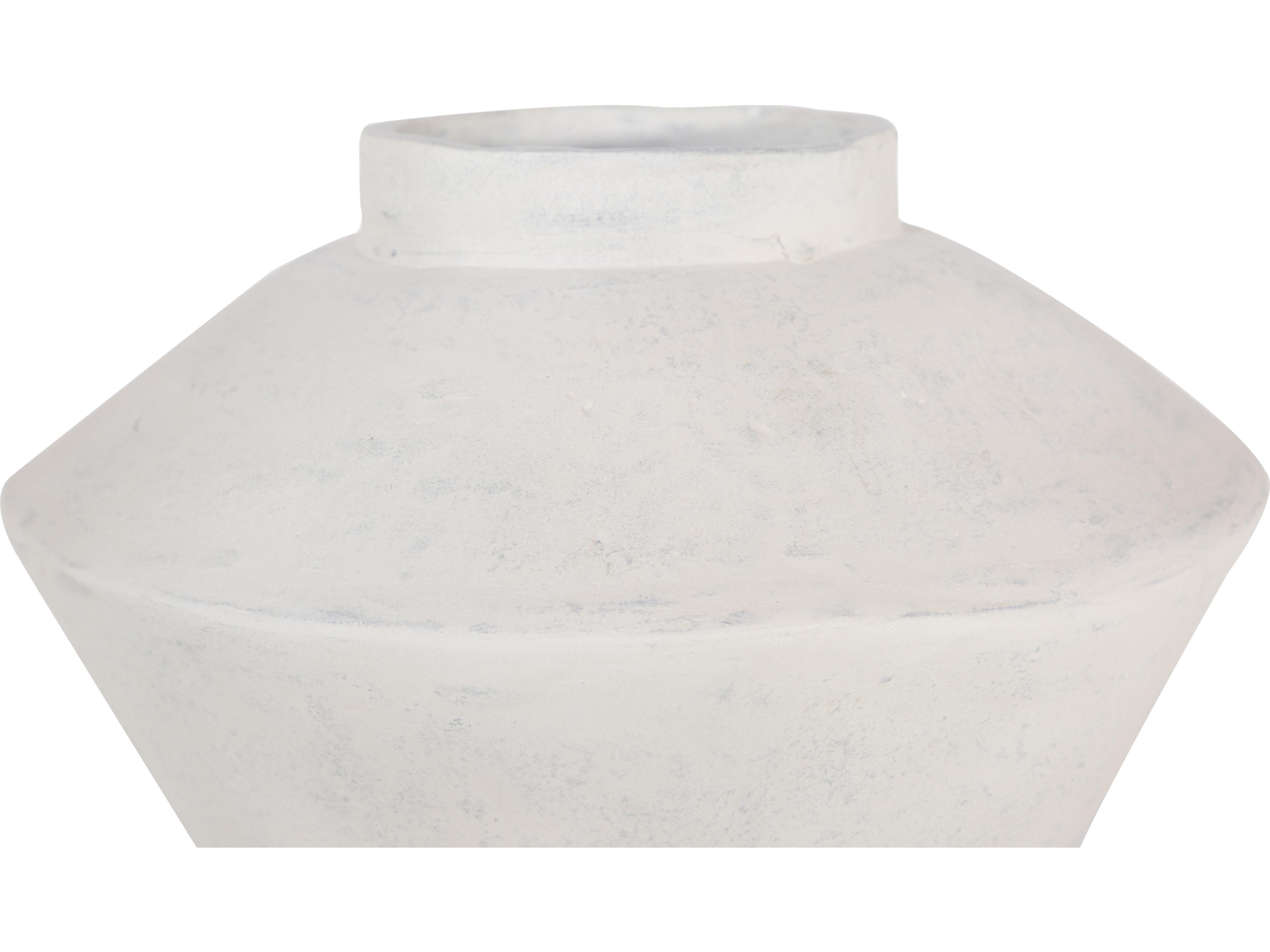 Moe's Home White Raja Decorative Vessel