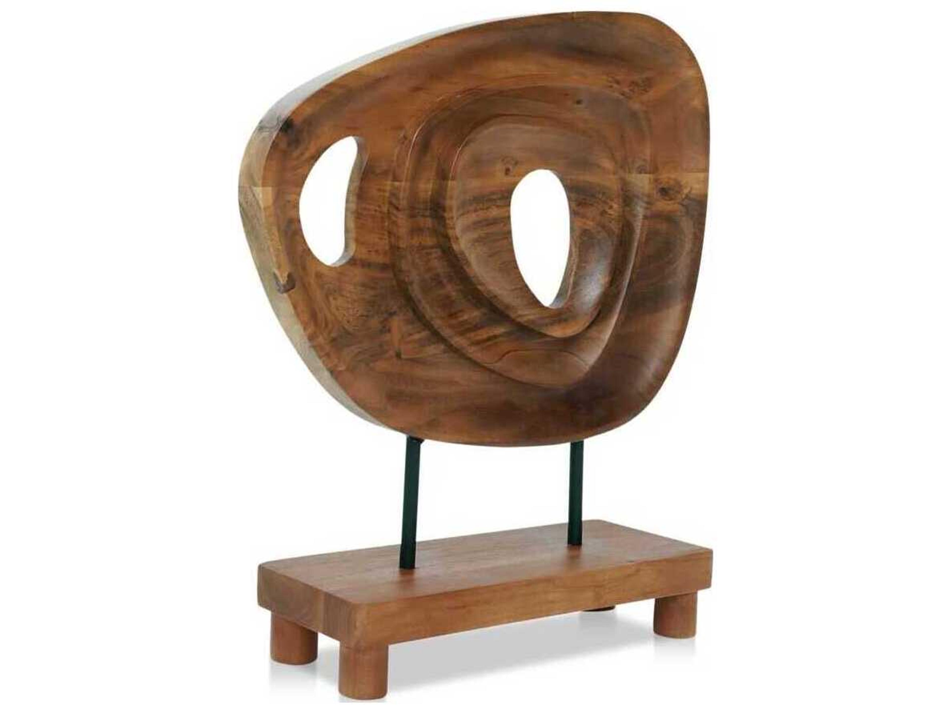 Moe's Home Saddler Natural Acacia Sculpture