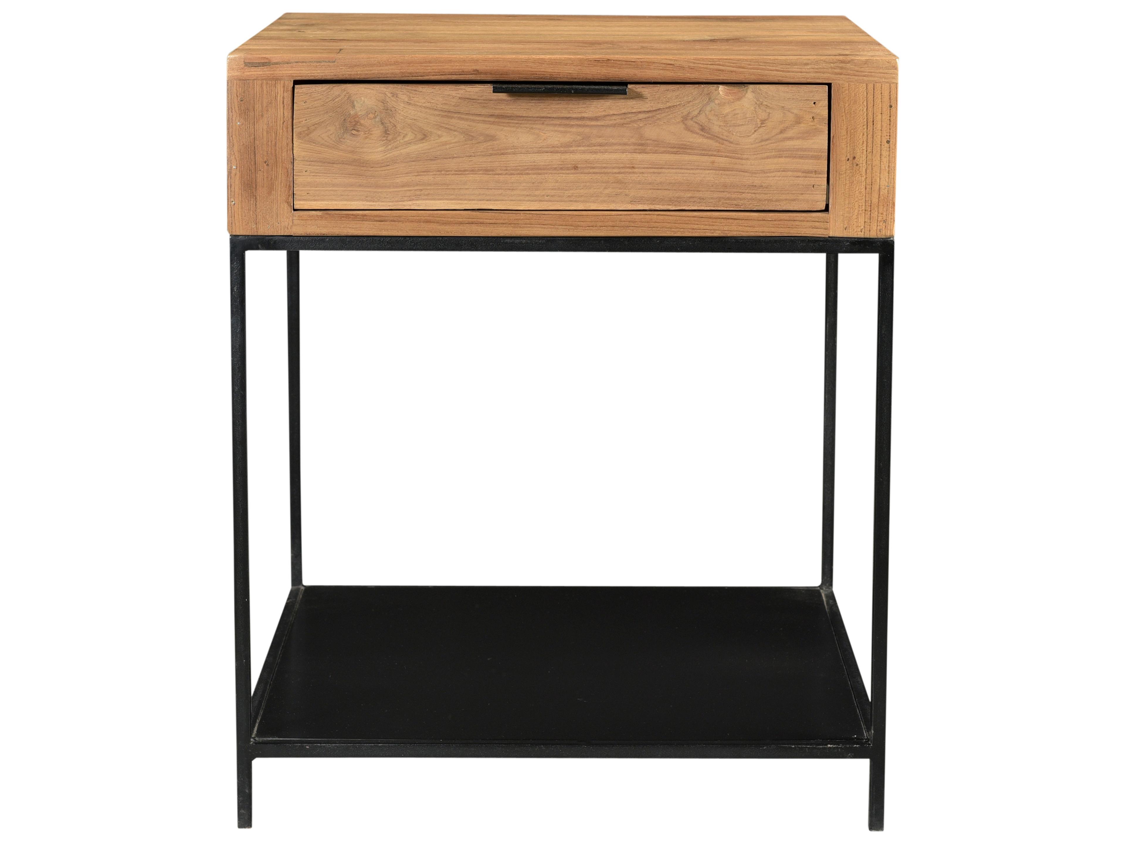 Moe's Home Joliet Square Wood Natural End Table