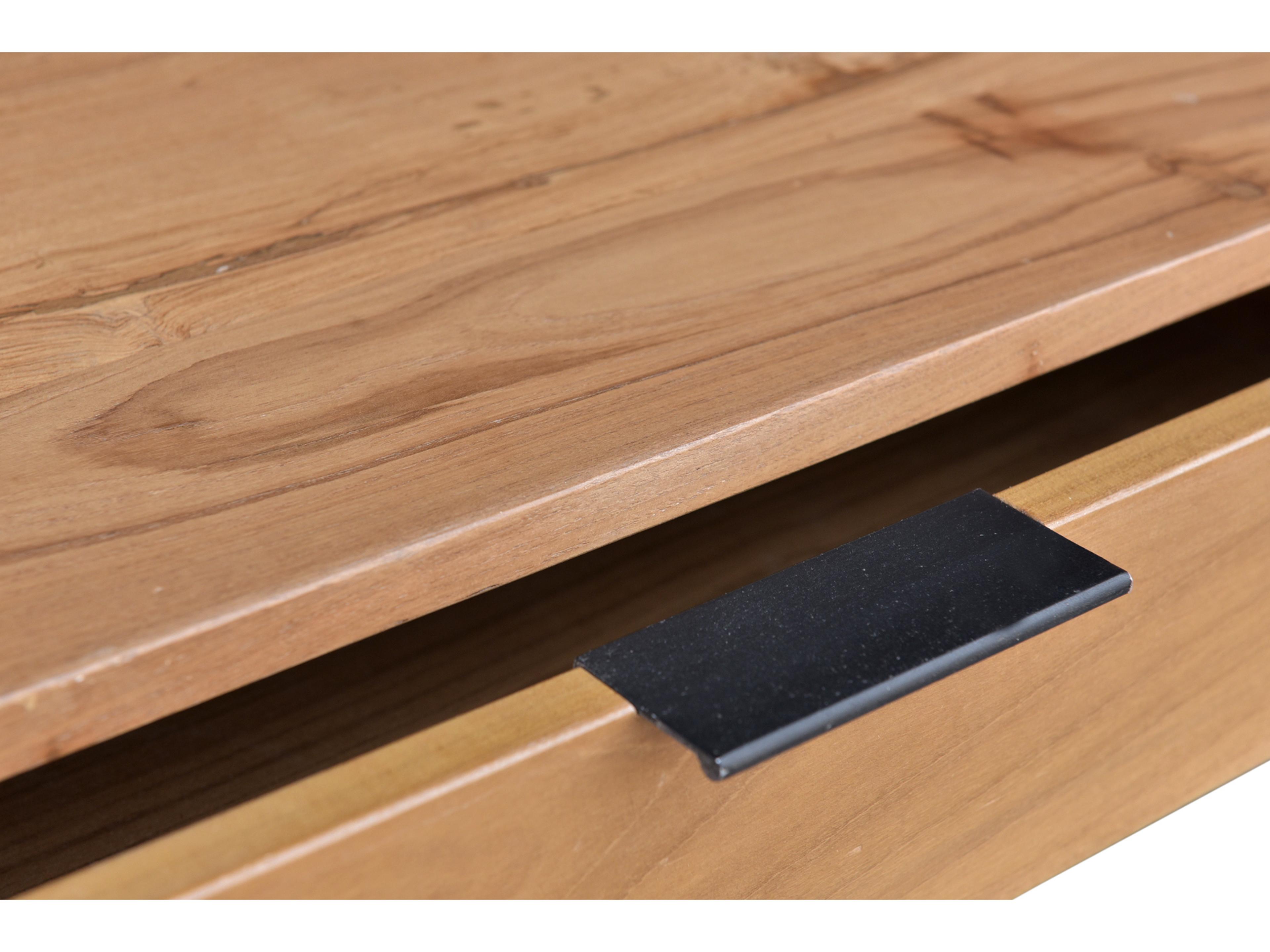 Moe's Home Joliet Square Wood Natural End Table