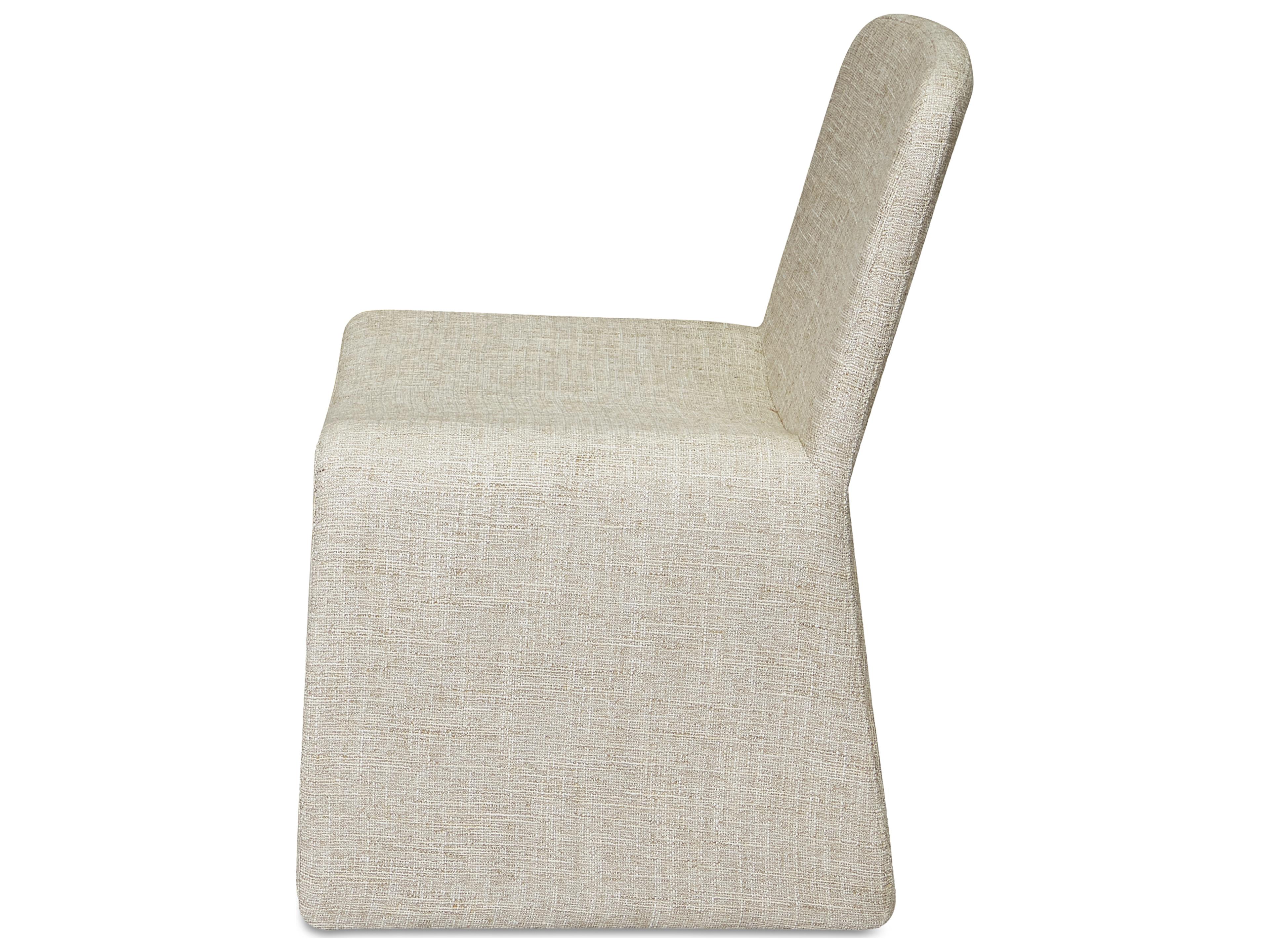 Moe's Home Ella Beige Fabric Accent Chair