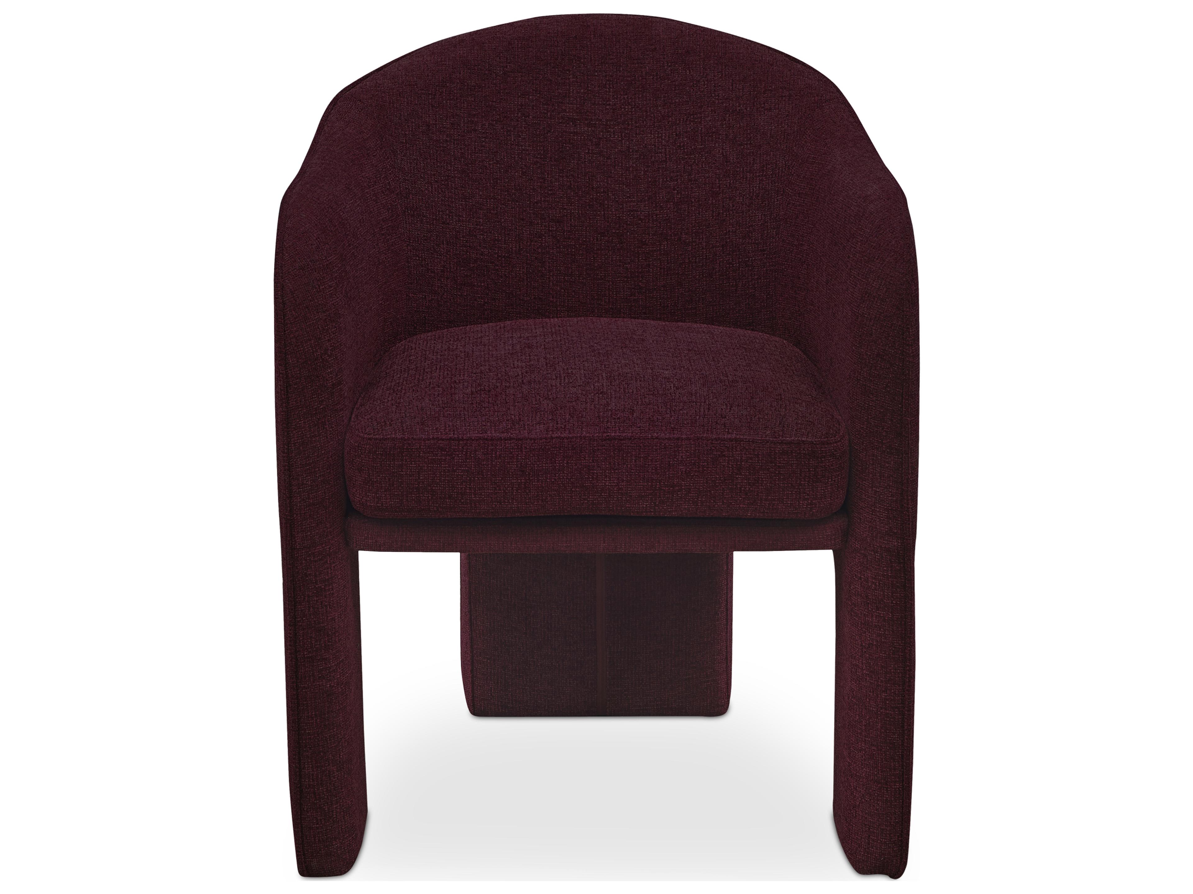 Moe's Home Clara Dining Chair Plum