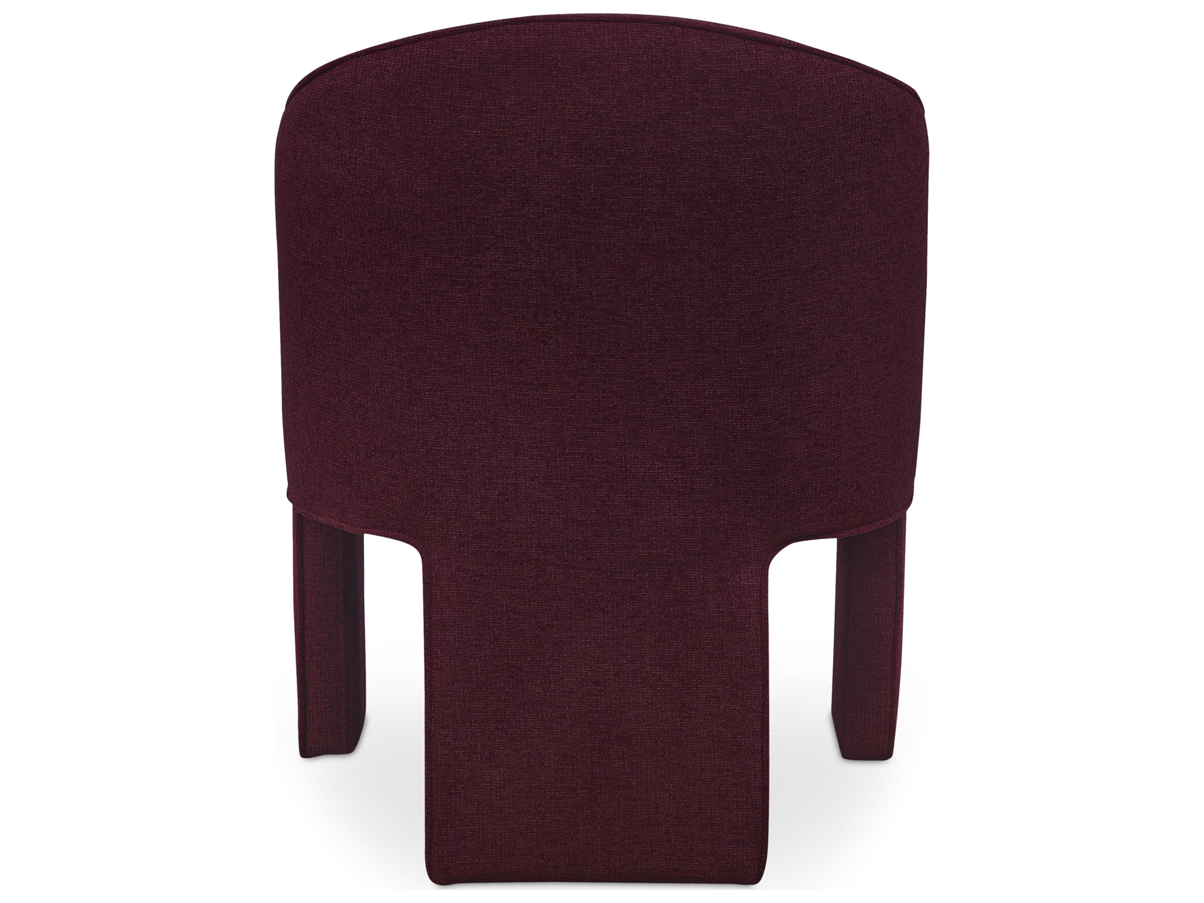 Moe's Home Clara Dining Chair Plum