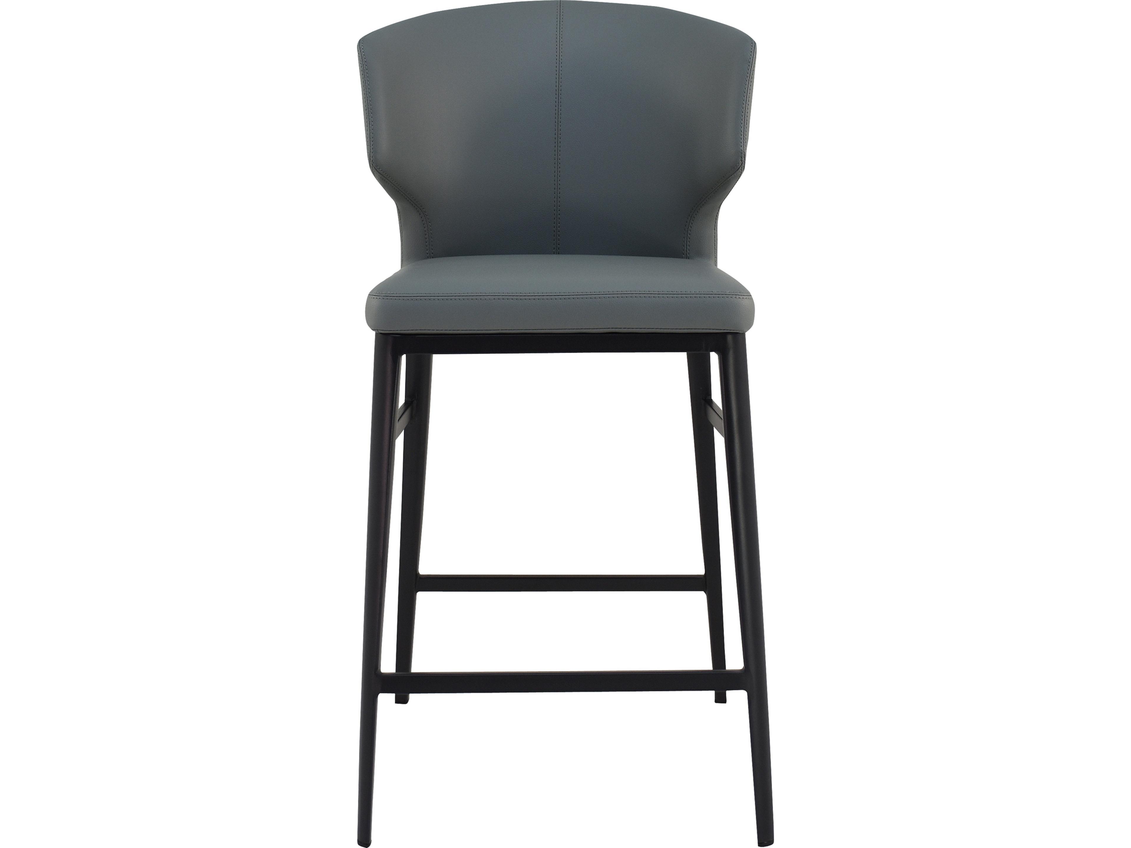 Delaney Counter Stool in Grey Modern