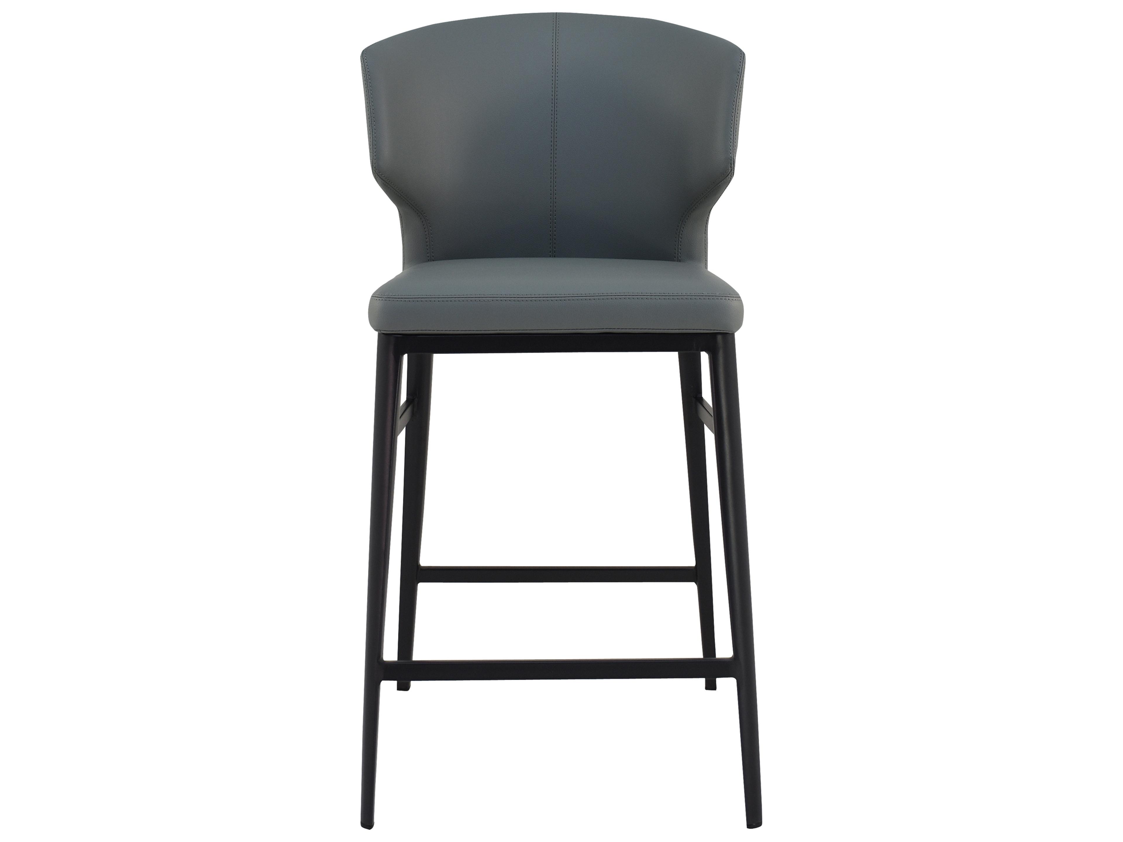 Moe's Home Delaney Grey Counter Stool