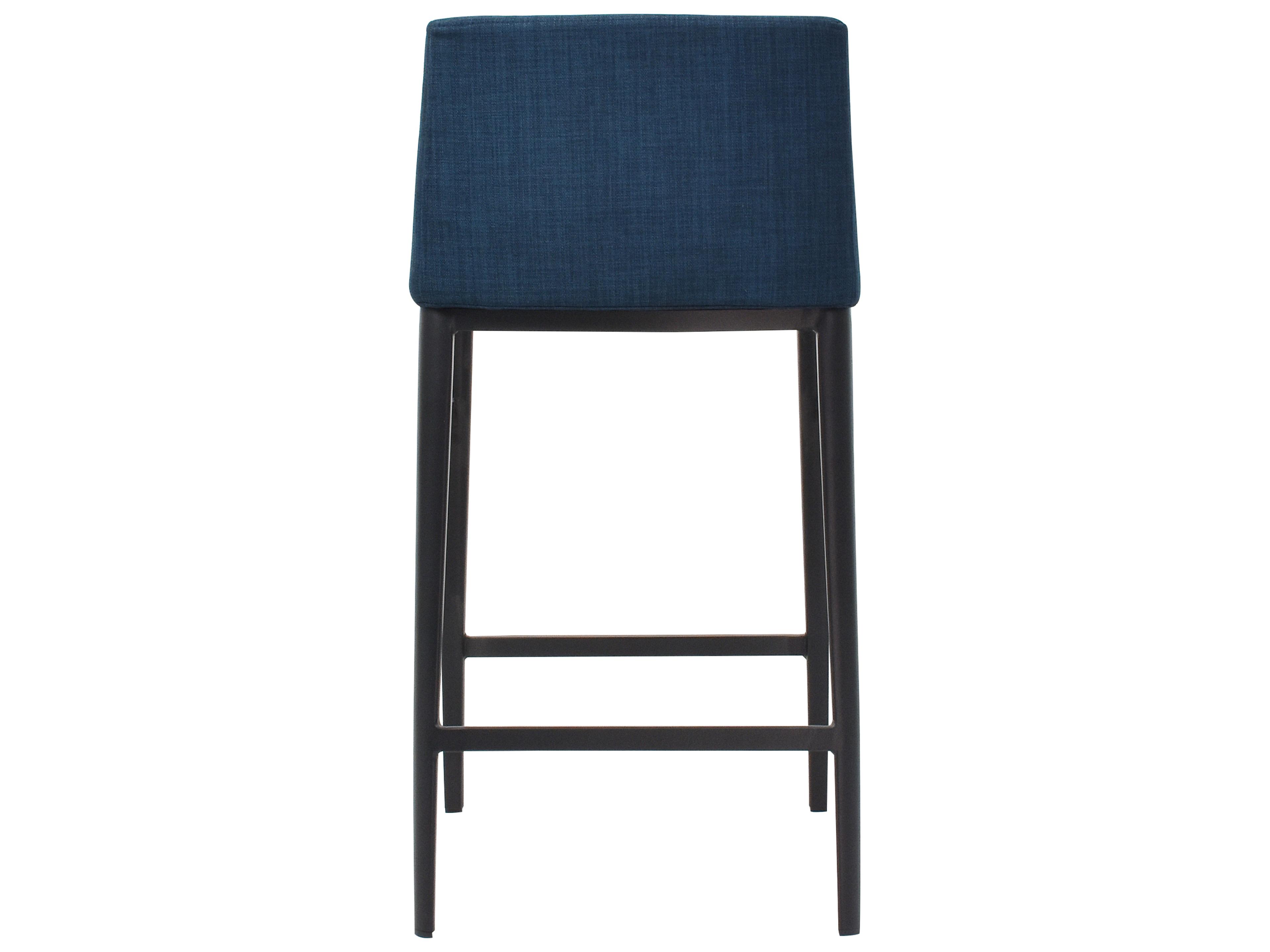 Moe's Home Upholstered Blue Baron Counter Stool