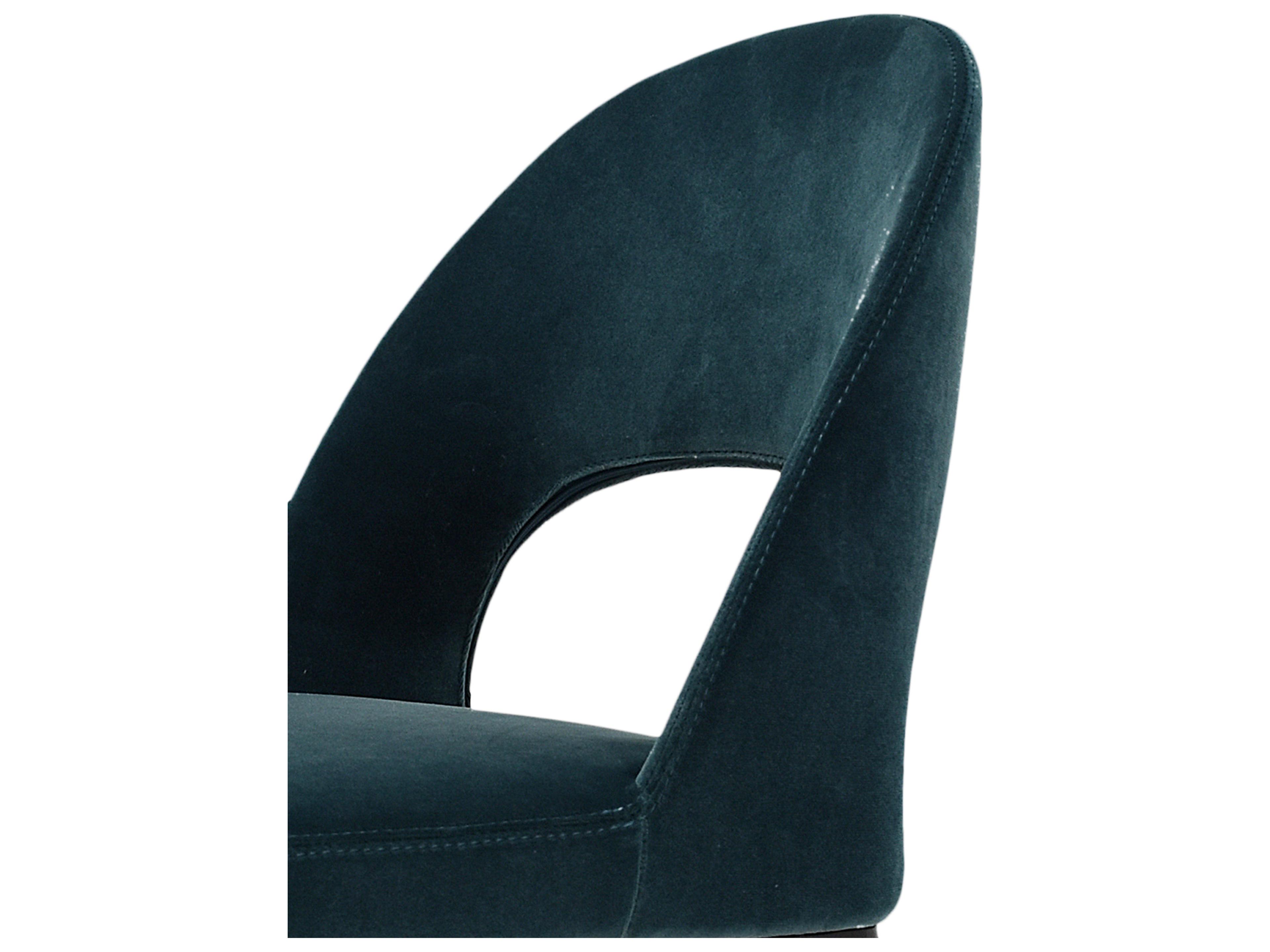 Moe's Home Roger Upholstered Ply Wood Teal Bar Stool