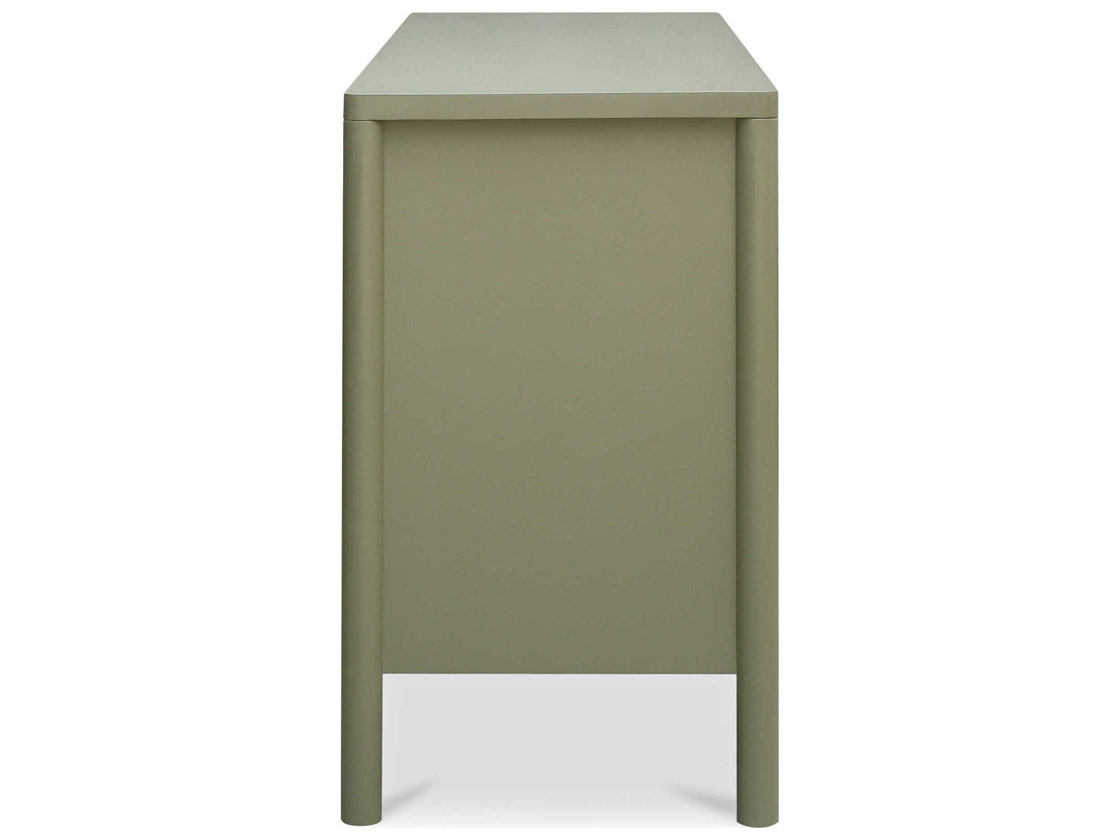 Moe's Home Hannah 72" Oak Wood Green Sideboard