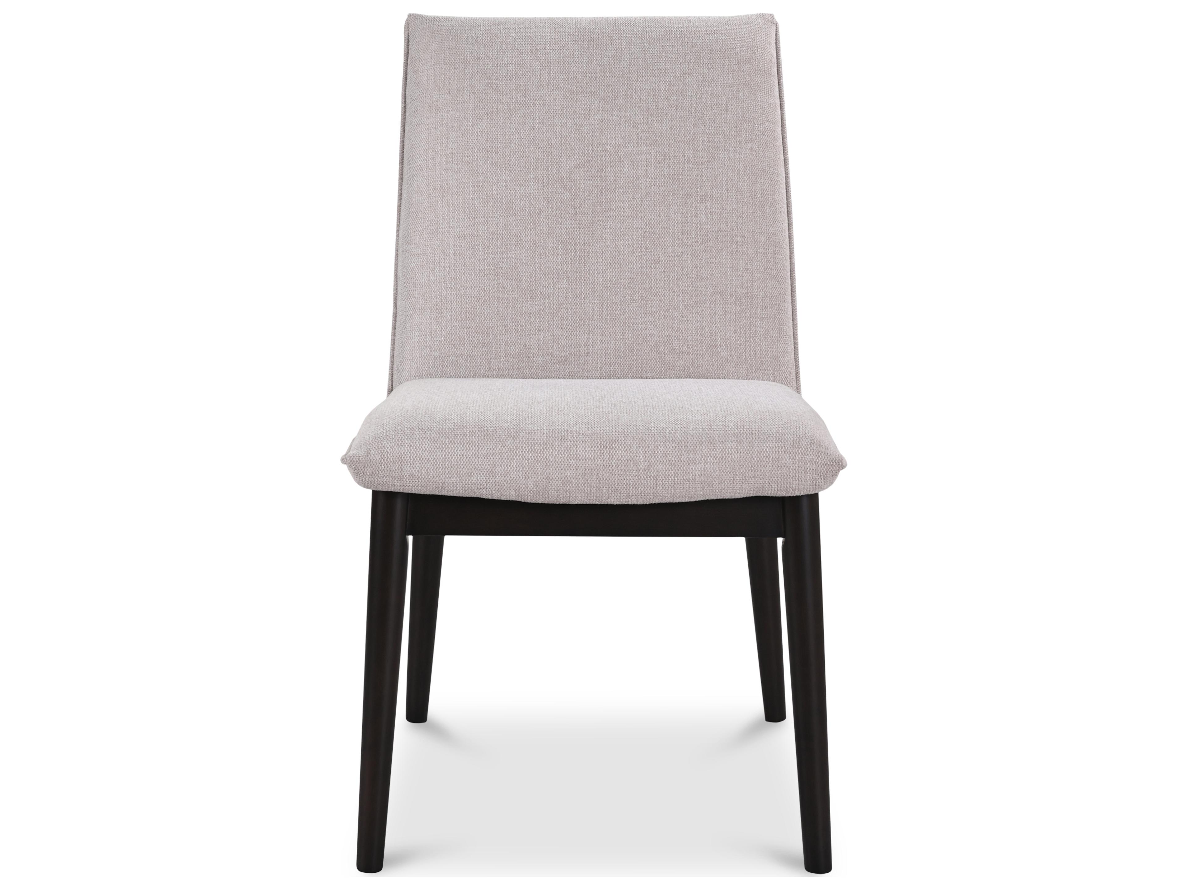 Moe's Home Charlie Dining Chair Beige- Set of Two