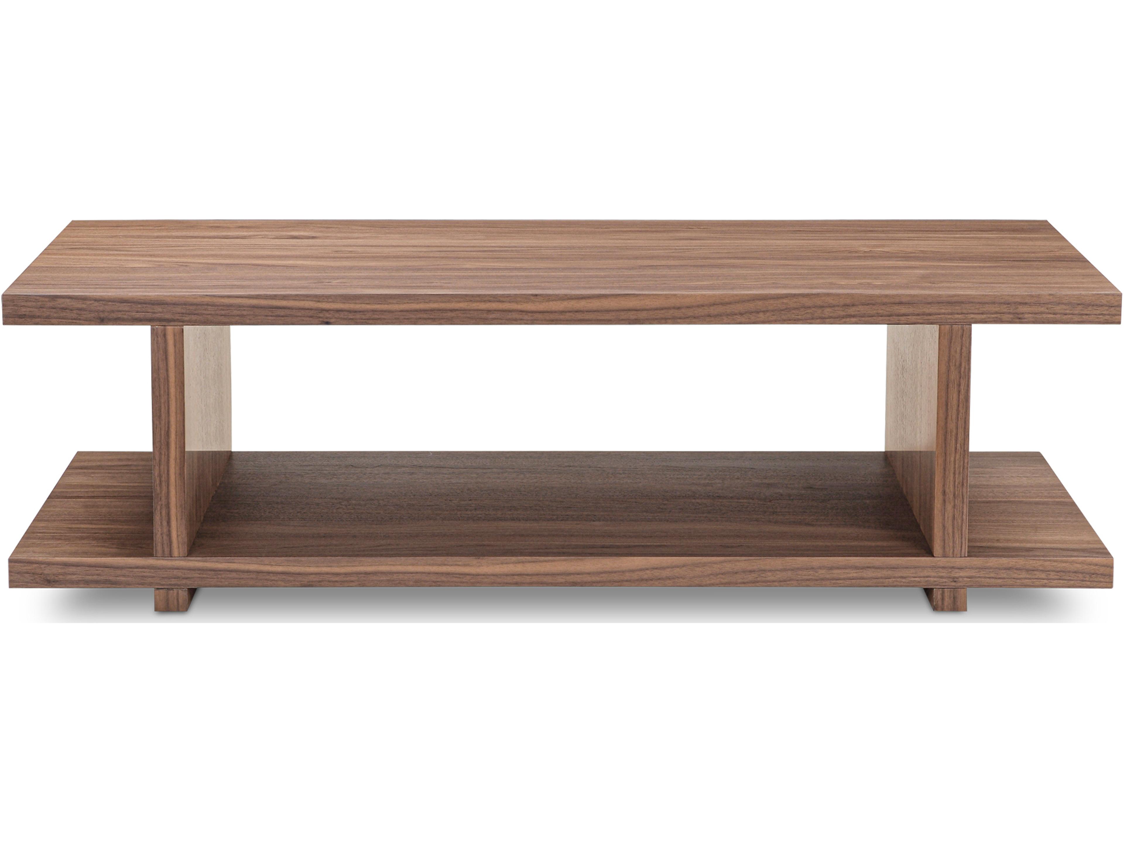Miri Rectangular Walnut Coffee Table