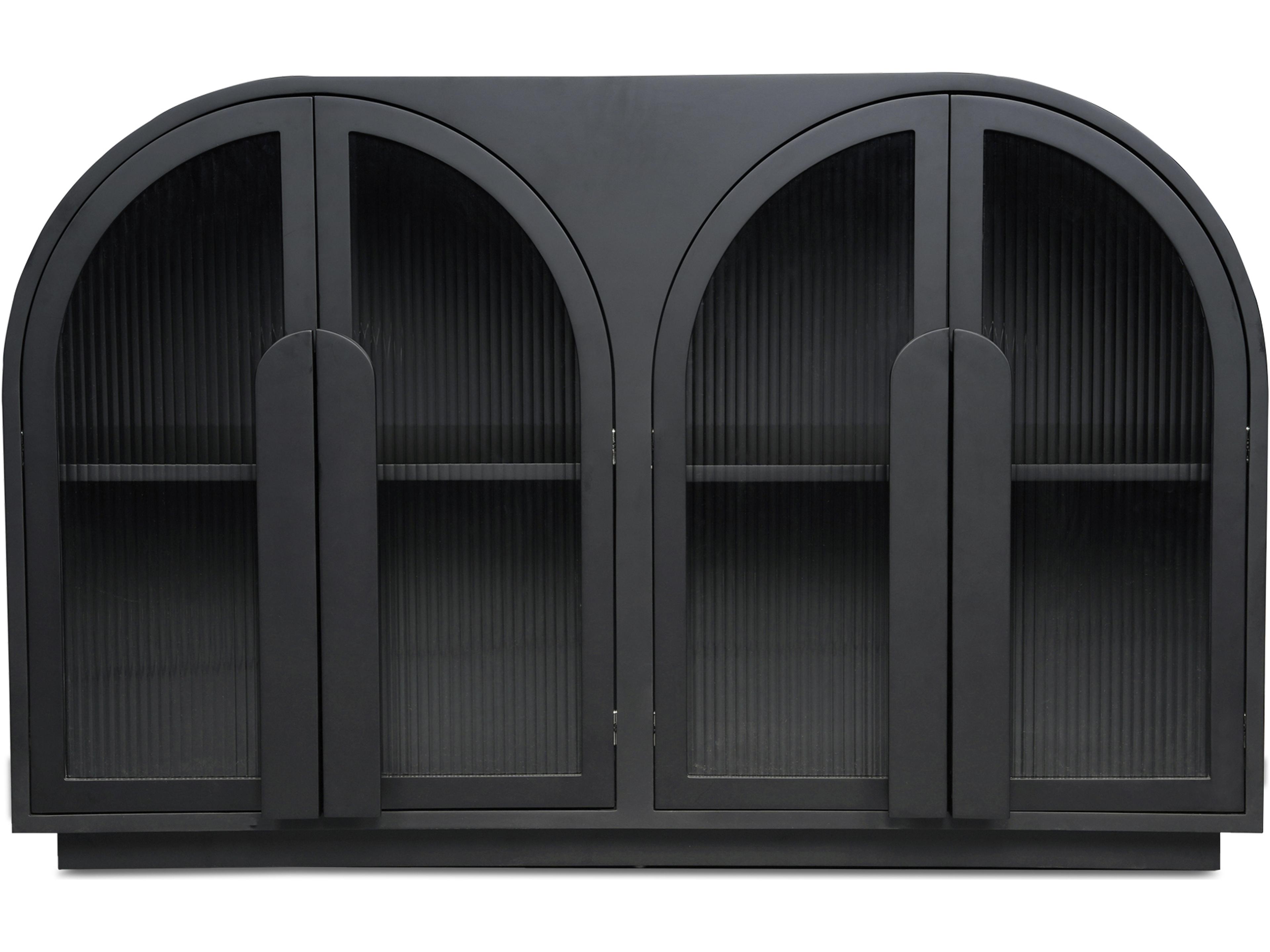 Salone 53" Beech Wood Black Sidecoard