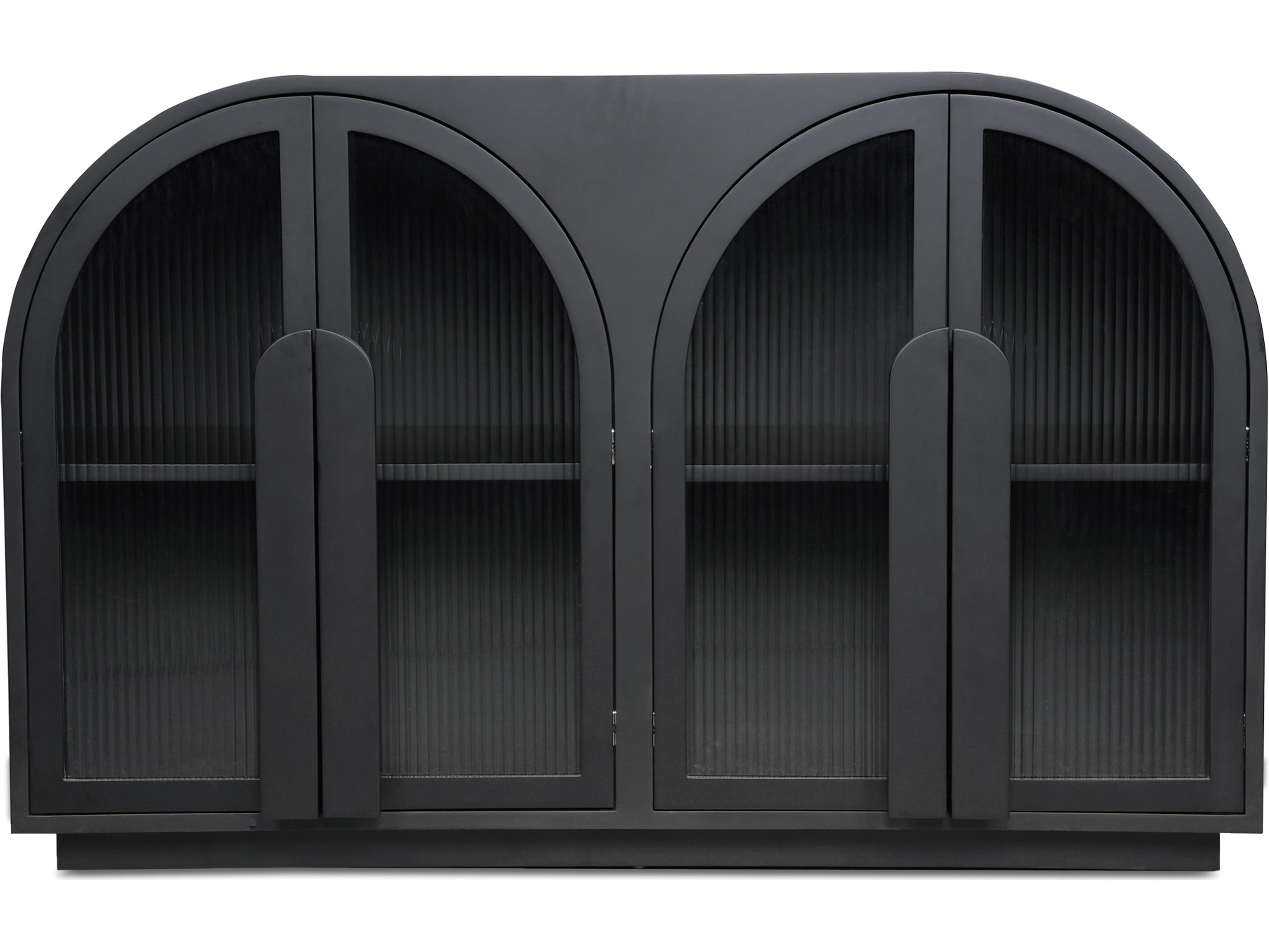 Moe's Home Salone 53" Beech Wood Black Sidecoard