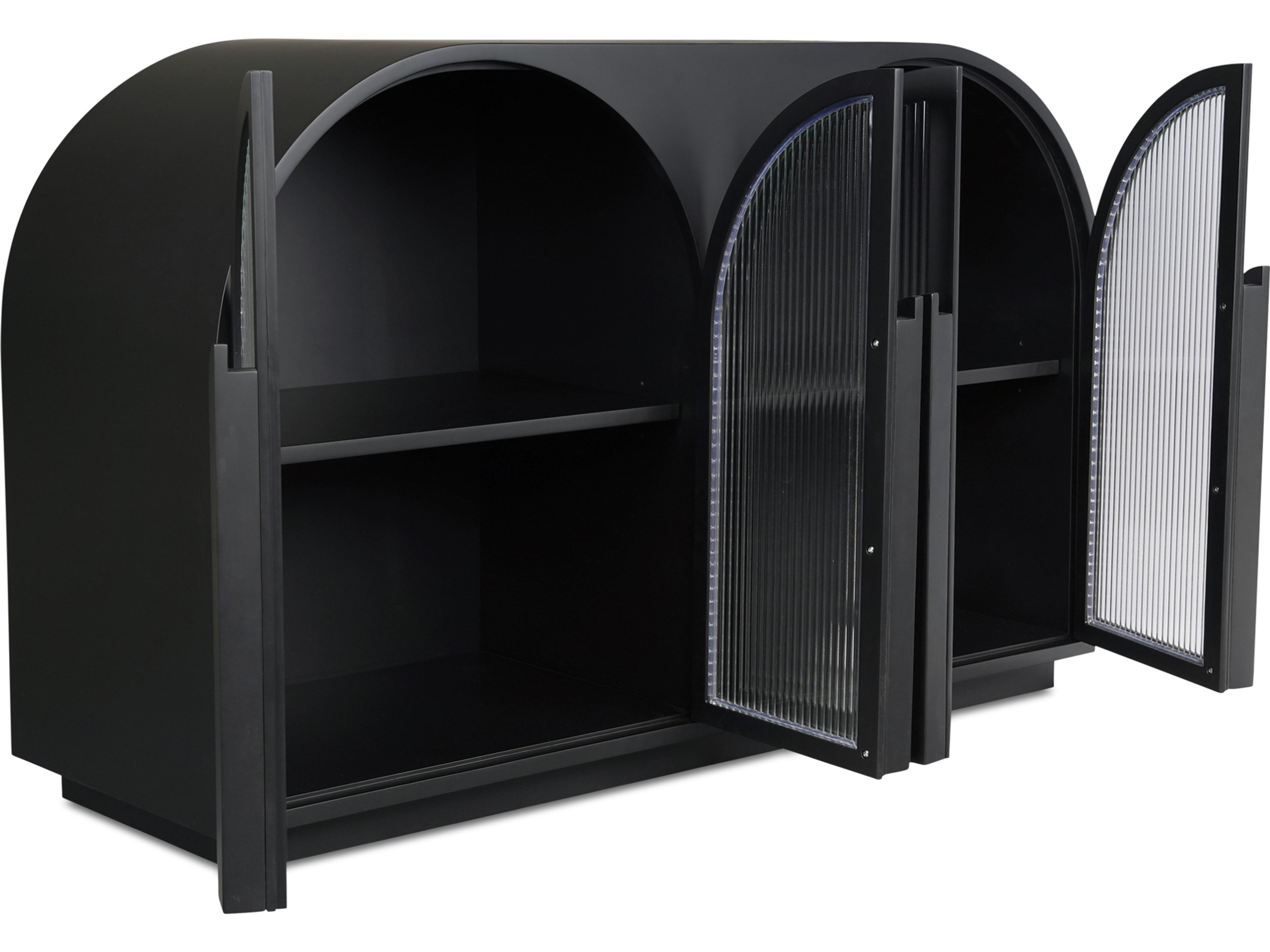Moe's Home Salone 53" Beech Wood Black Sidecoard
