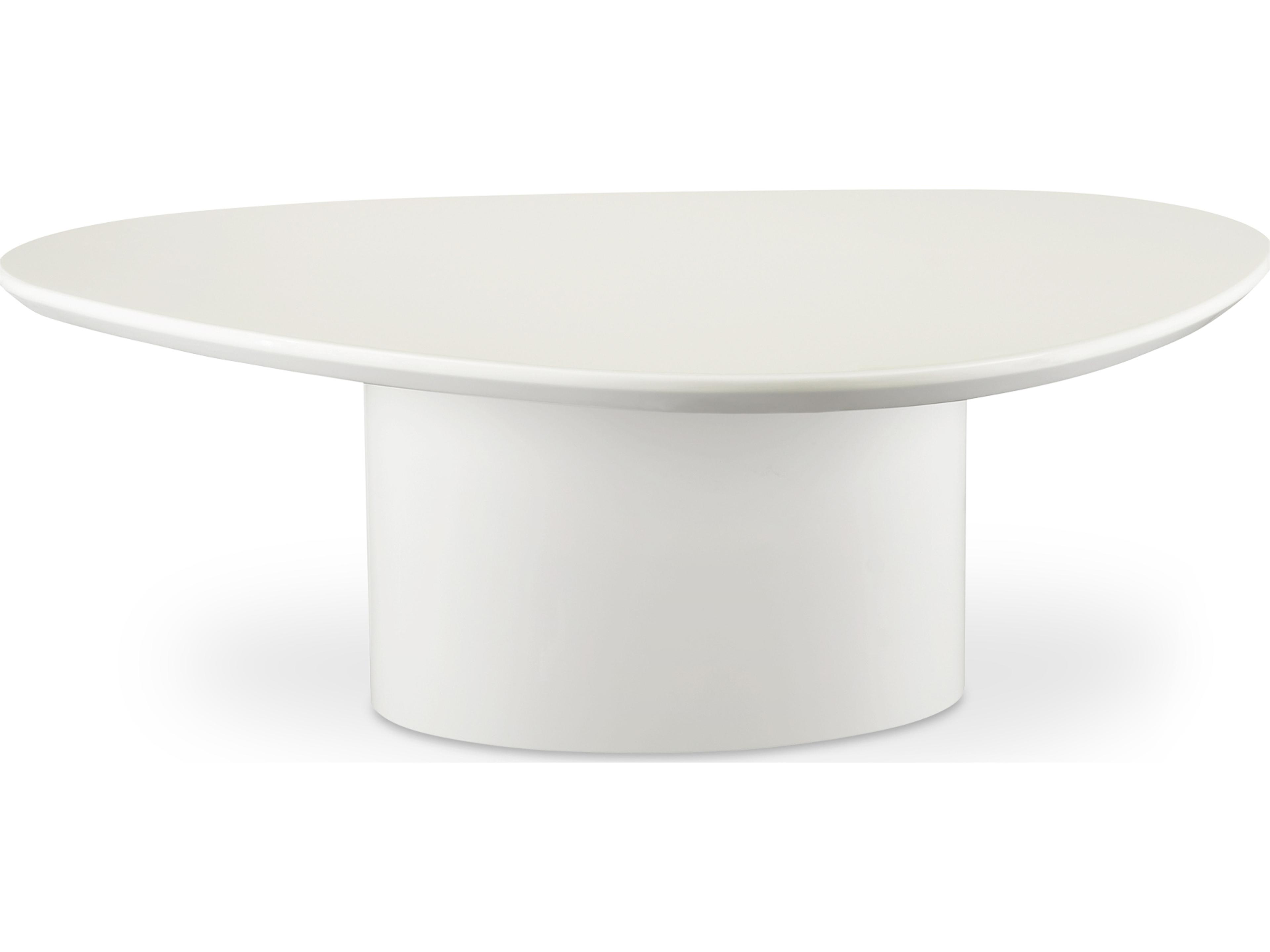 Moe's Home Eden Coffee Table Ivory Lacquer