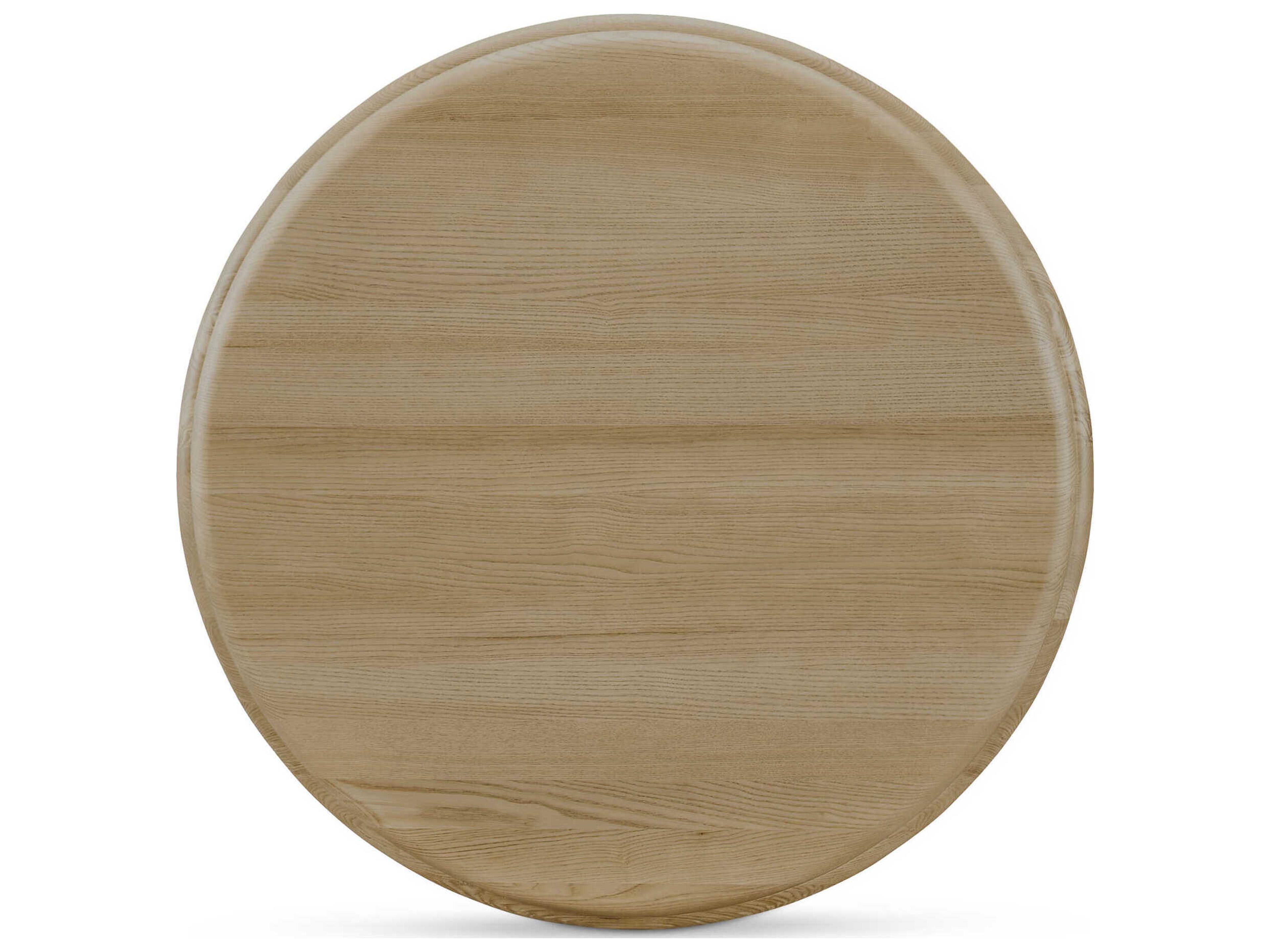 Moe's Home Tutto Round Wood Natural Dining Table