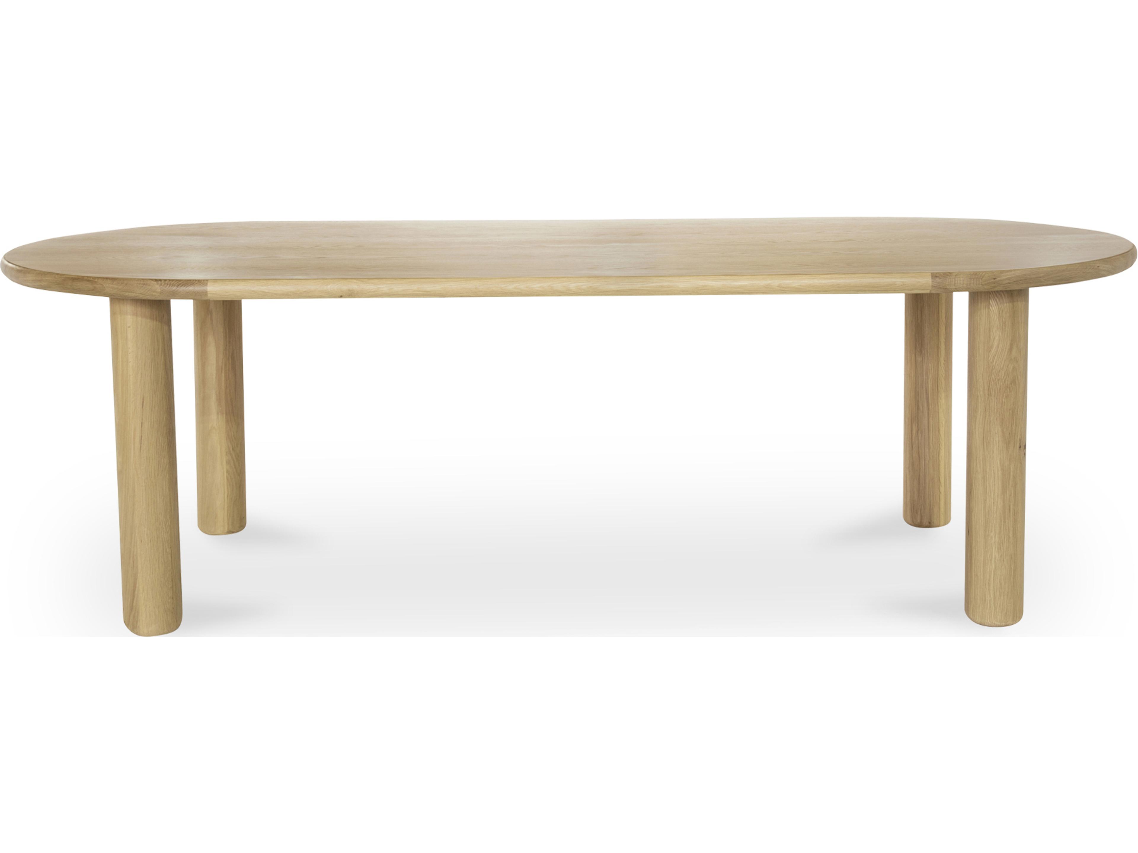 Moe's Home Milo Large Dining Table Oak