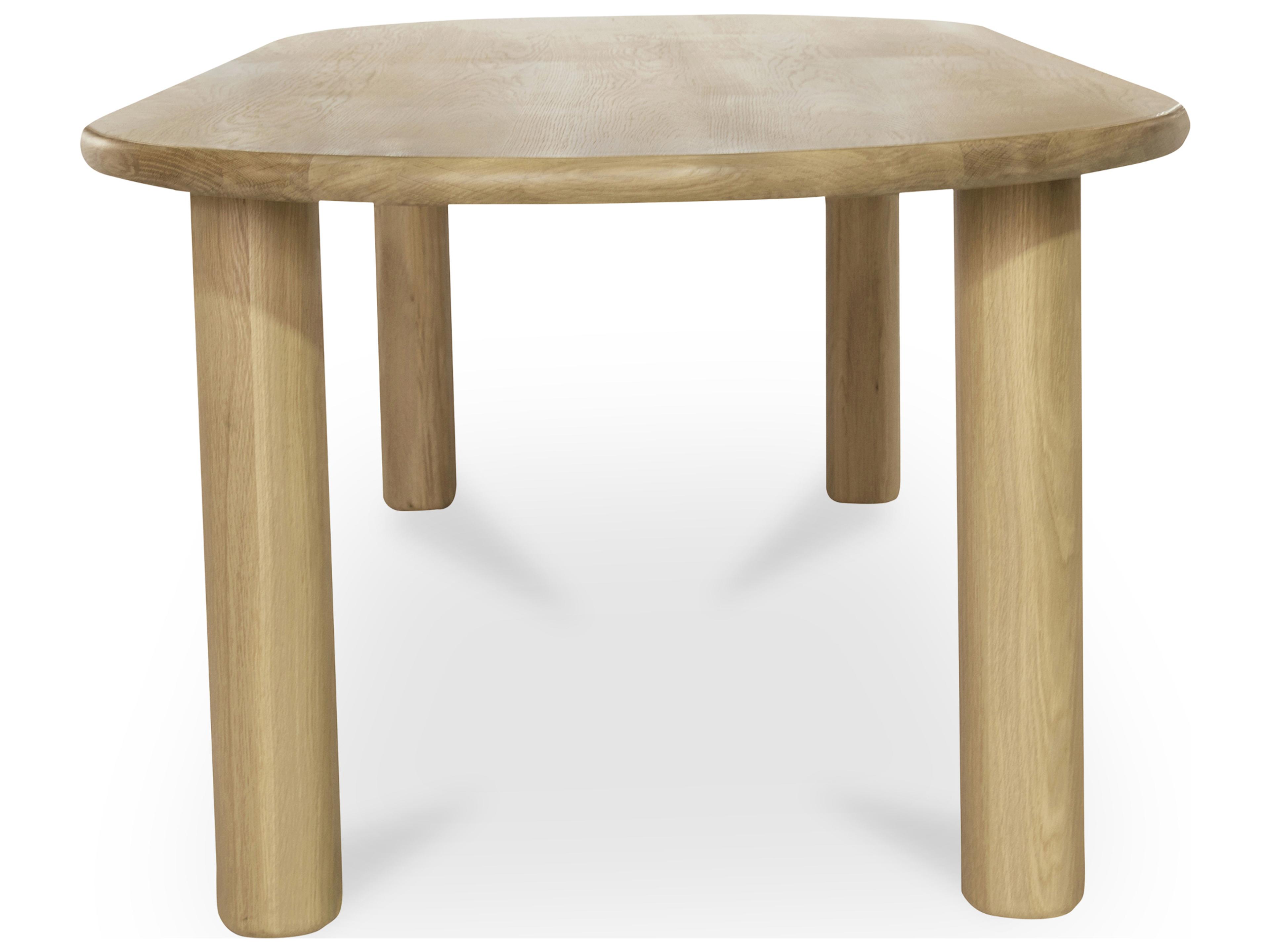 Moe's Home Milo Large Dining Table Oak