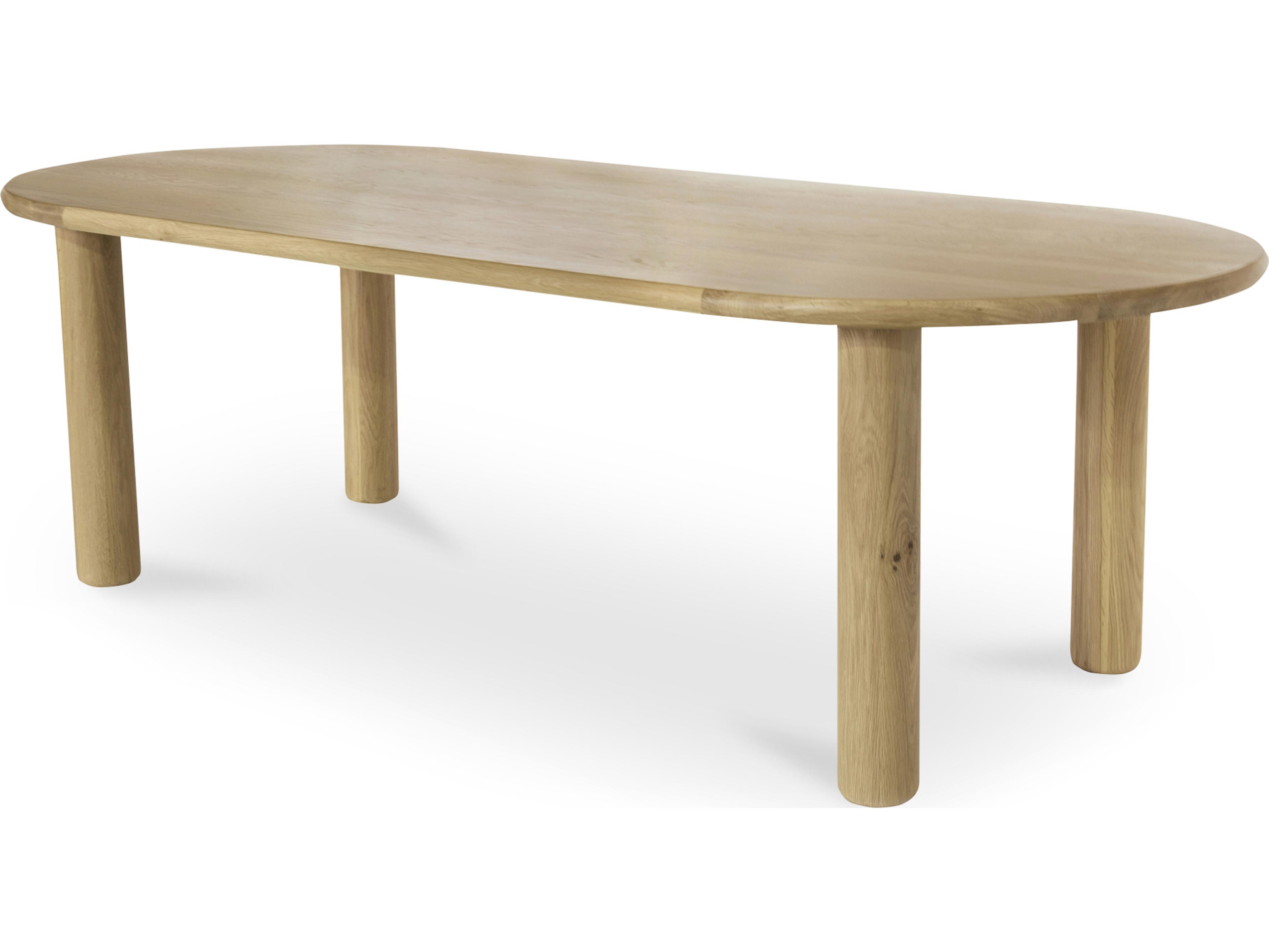 Moe's Home Milo Large Dining Table Oak