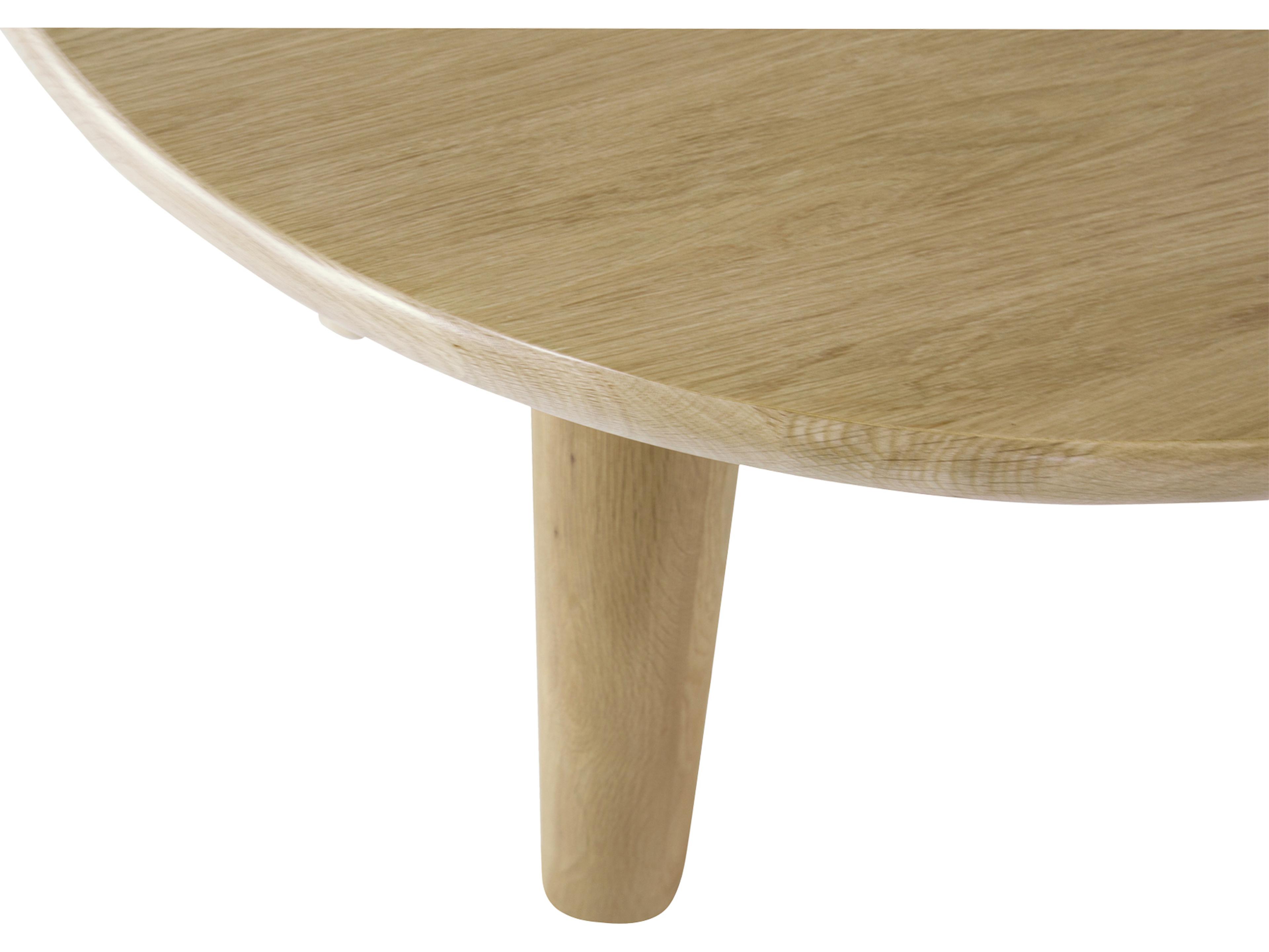 Moe's Home Milo Round Dining Table Oak