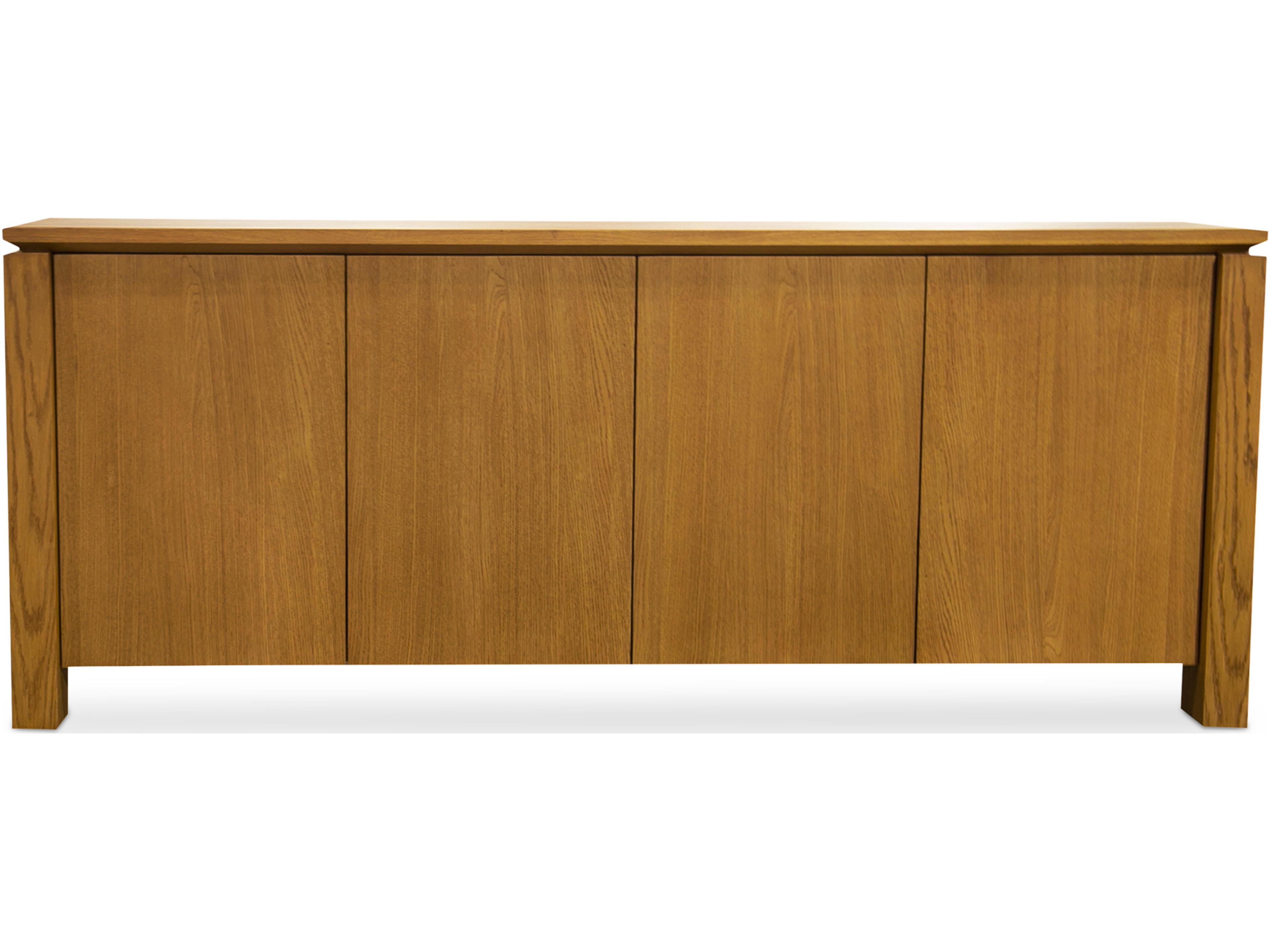 Brook 80" Oak Wood Sideboard