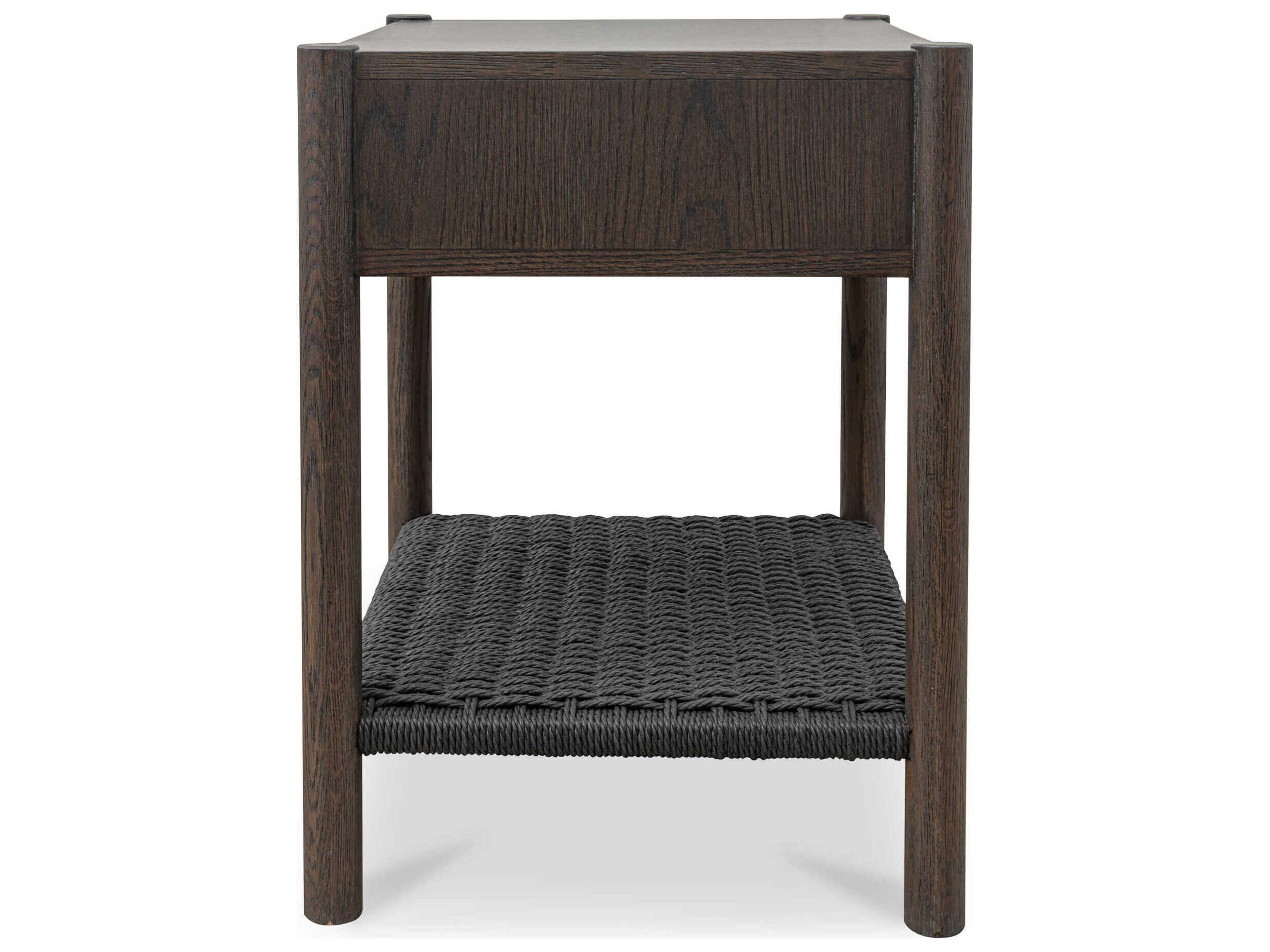 Moe's Home Millie 1-Drawer Oak Wood Nightstand