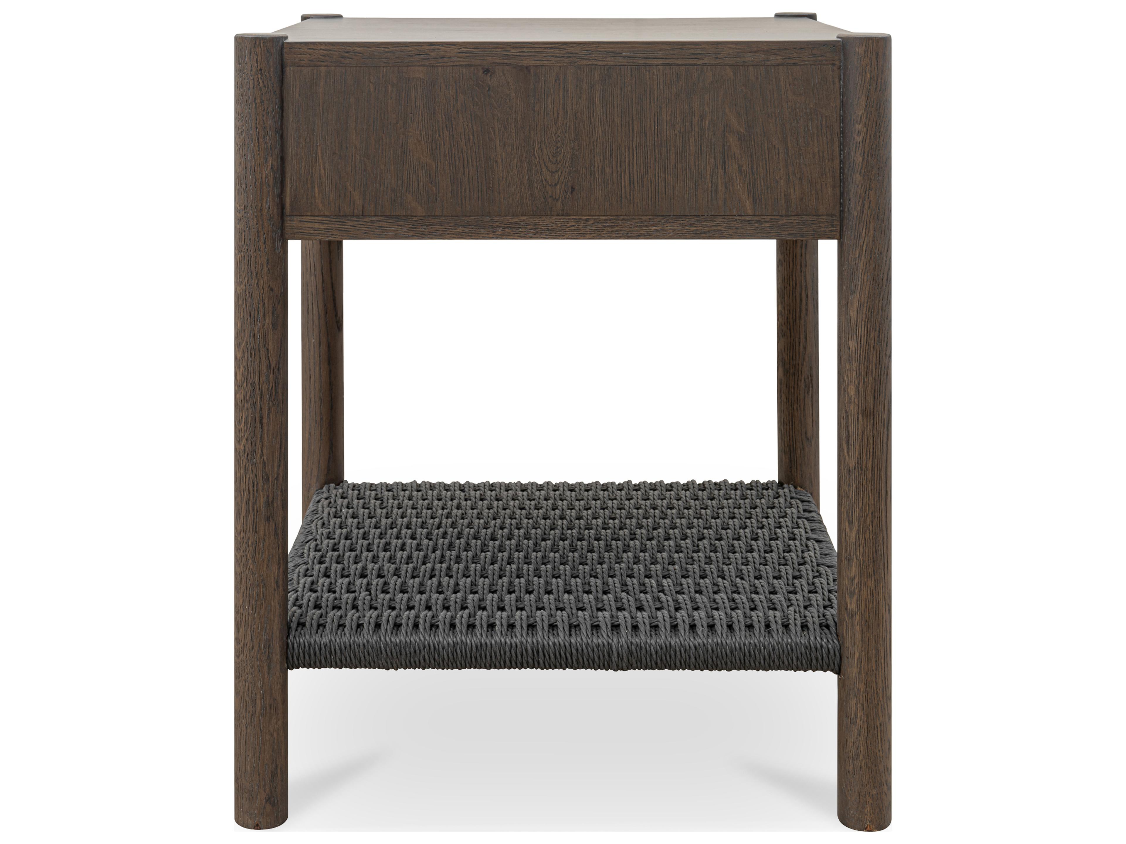 Moe's Home Millie 1-Drawer Oak Wood Nightstand