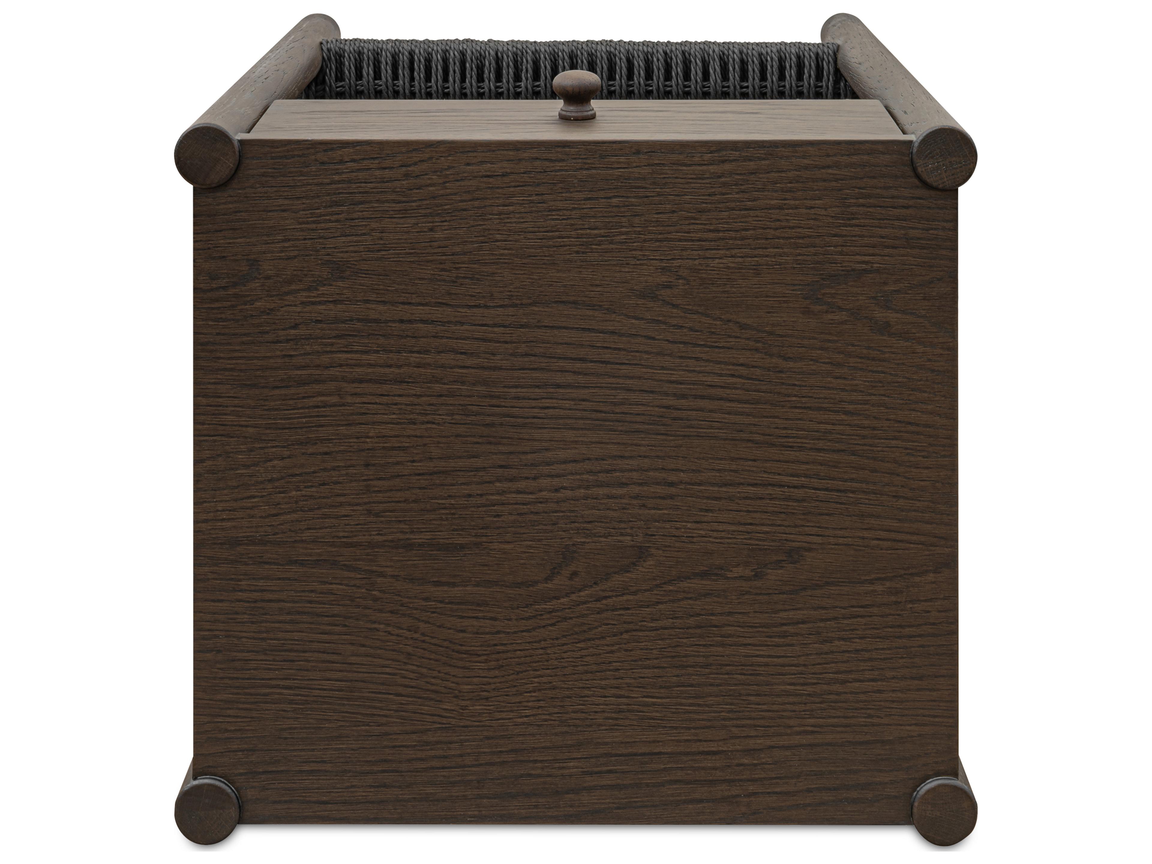 Moe's Home Millie 1-Drawer Oak Wood Nightstand