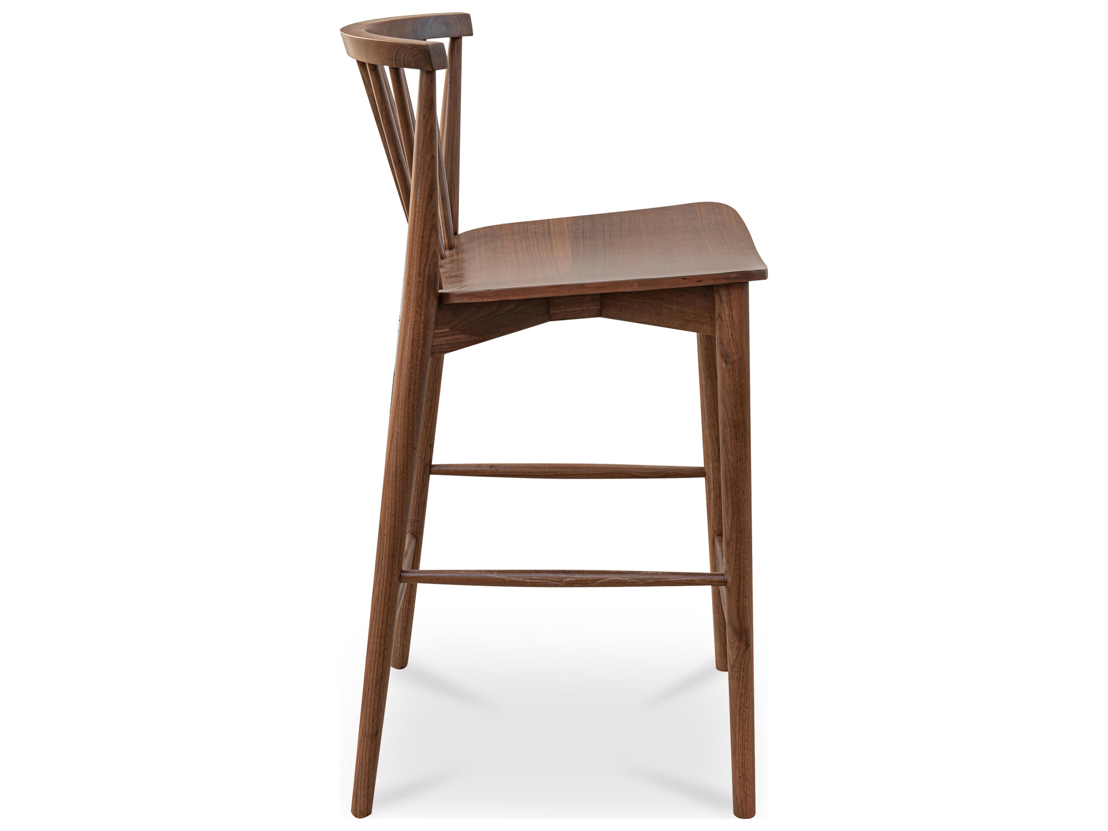 Moe's Home Marley Brown Plywood Counter Stool