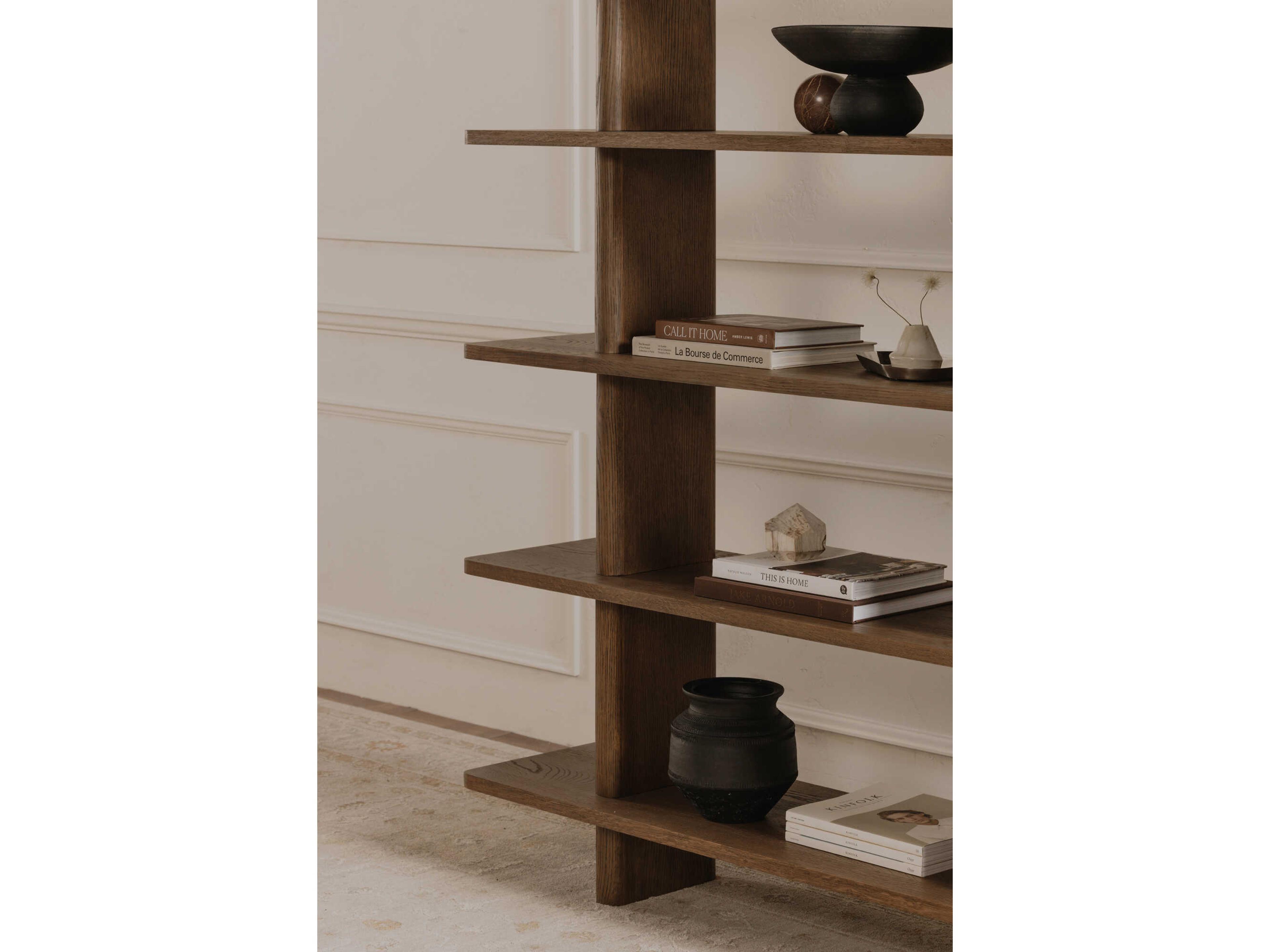 Moe's Home Casey Brown Bookcase