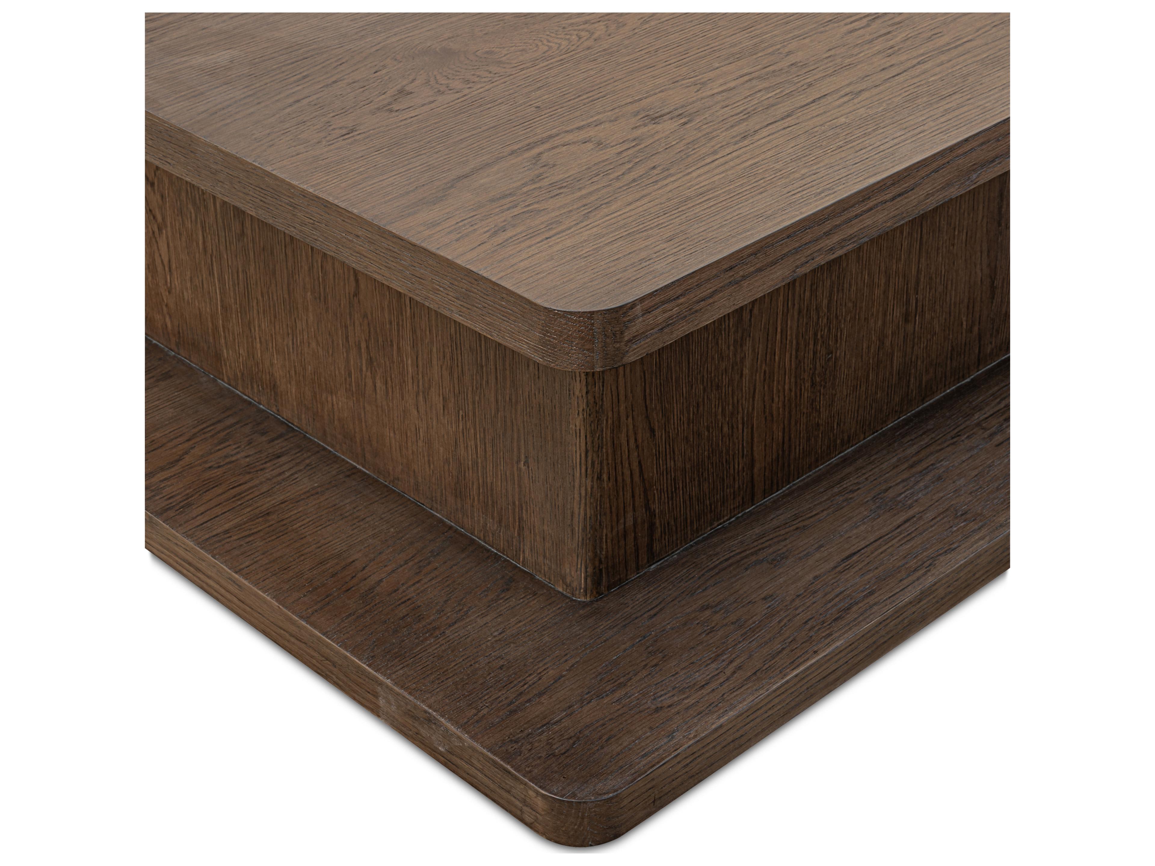 Moe's Home Casey Rectangular Wood Brown Coffee Table