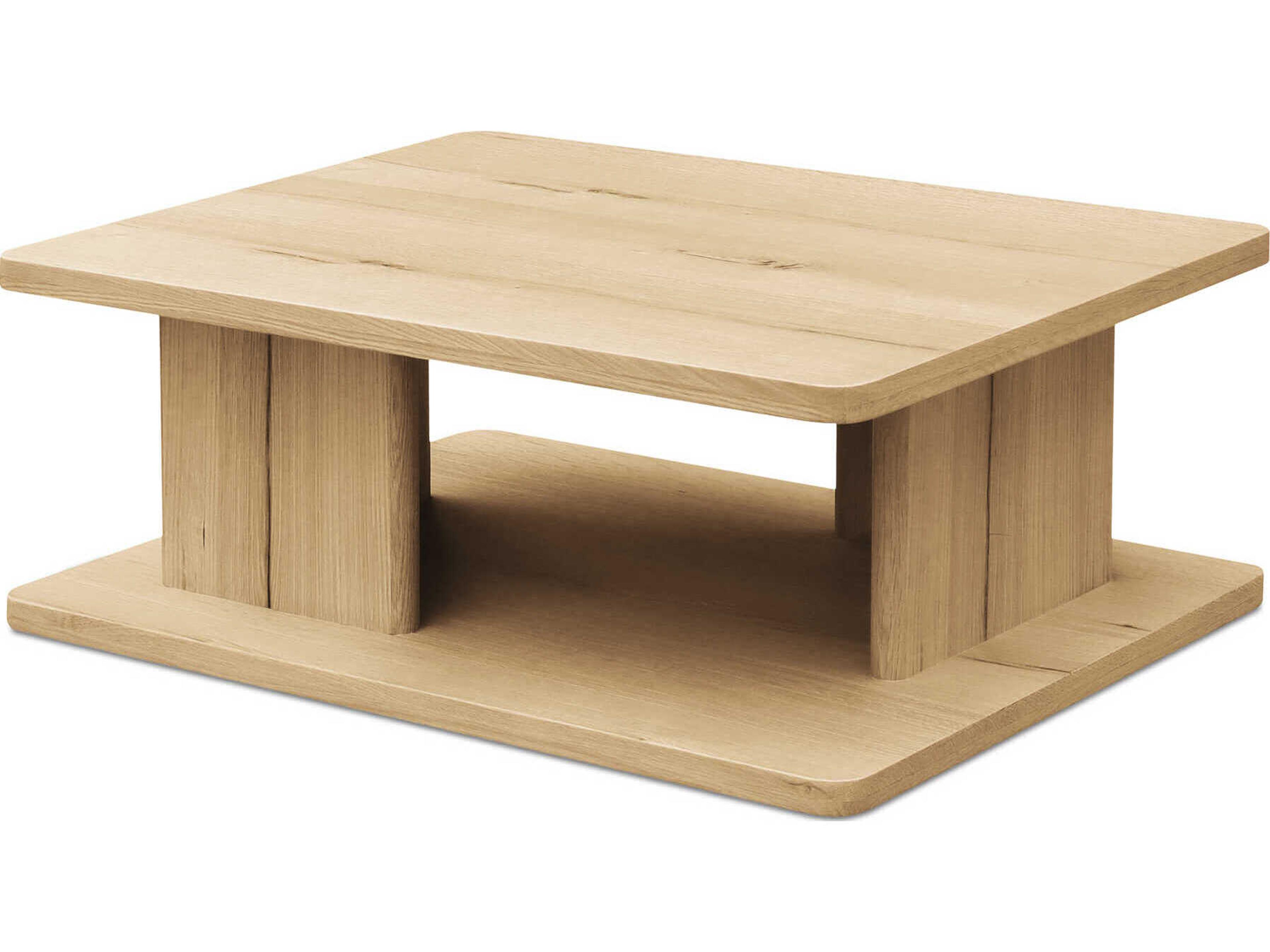 Moe's Home Casey Rectangular Wood Natural Coffee Table